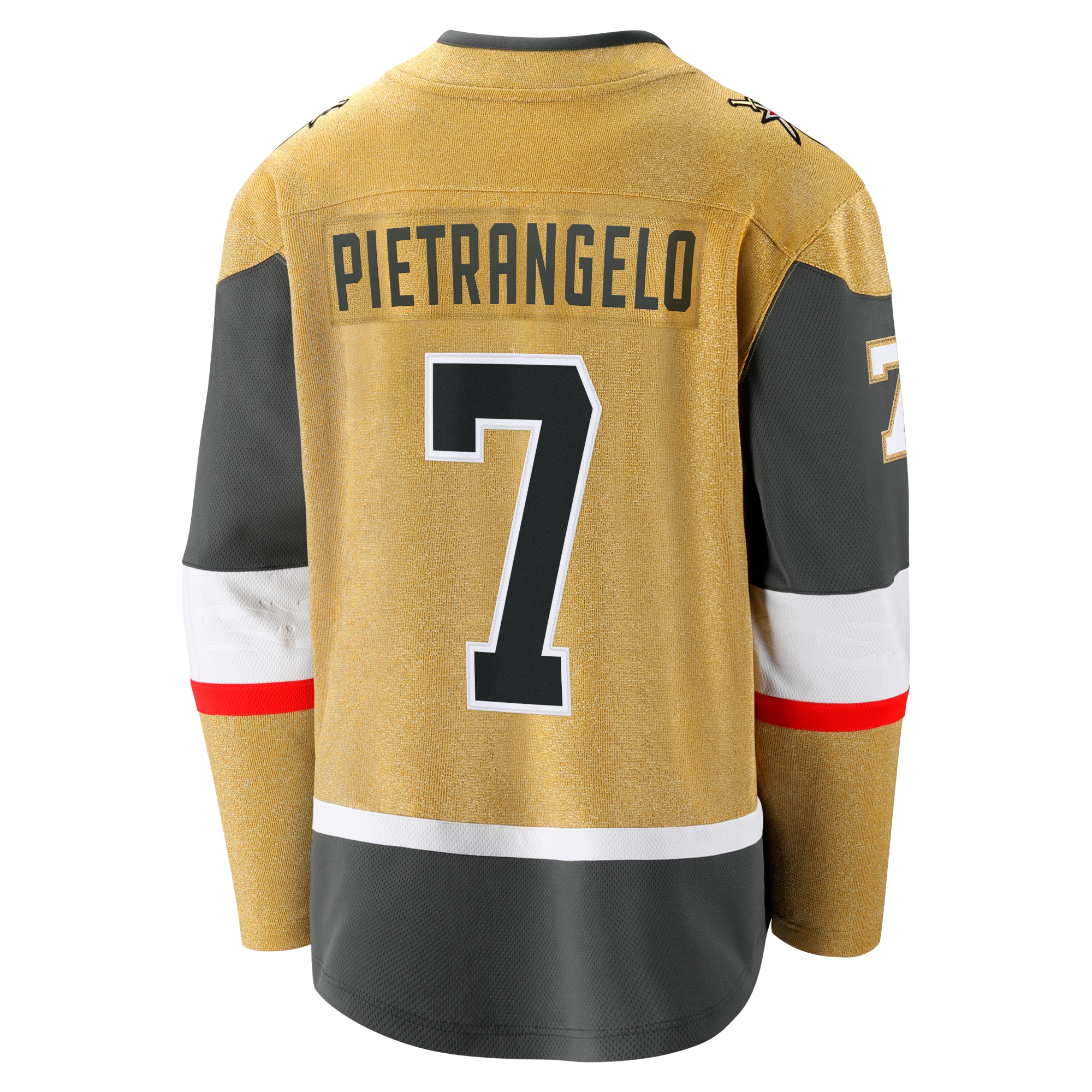 Vegas Golden Knights Alex Pietrangelo Gold Home Breakaway NHL Jersey Men's