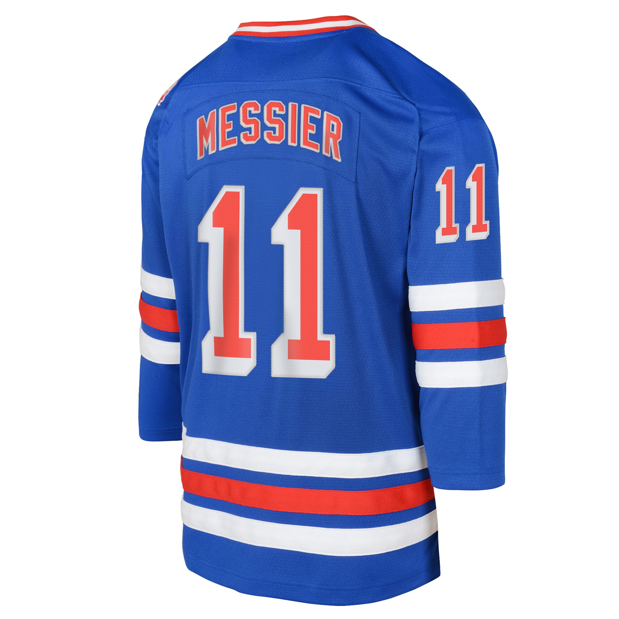 New York Rangers Mark Messier Royal Power Play 2.0 Player with Captain Patch NHL Jersey Youth