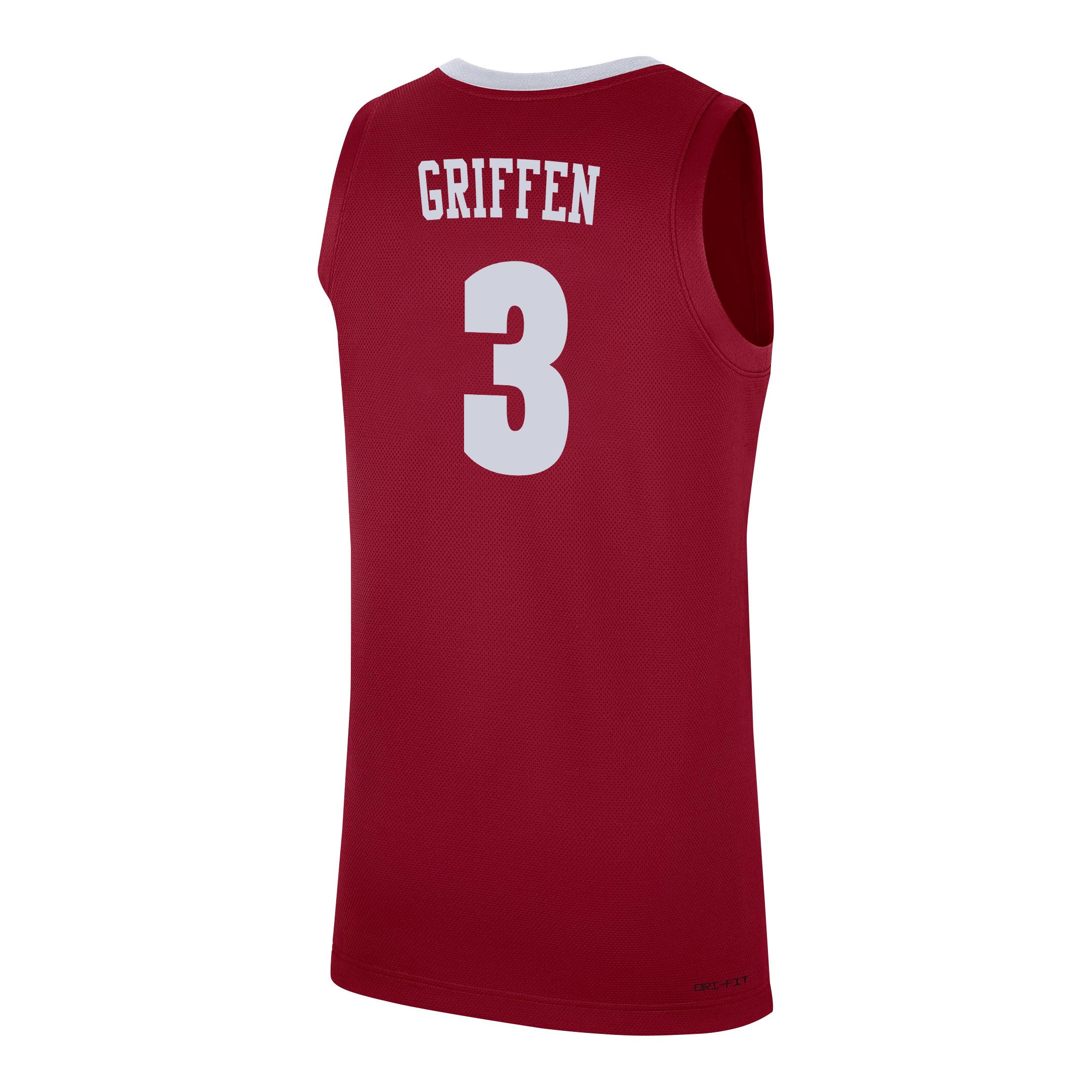 Rylan Griffen 3 Alabama Crimson Tide 2024 Red Unisex NCAA Jersey Unisex