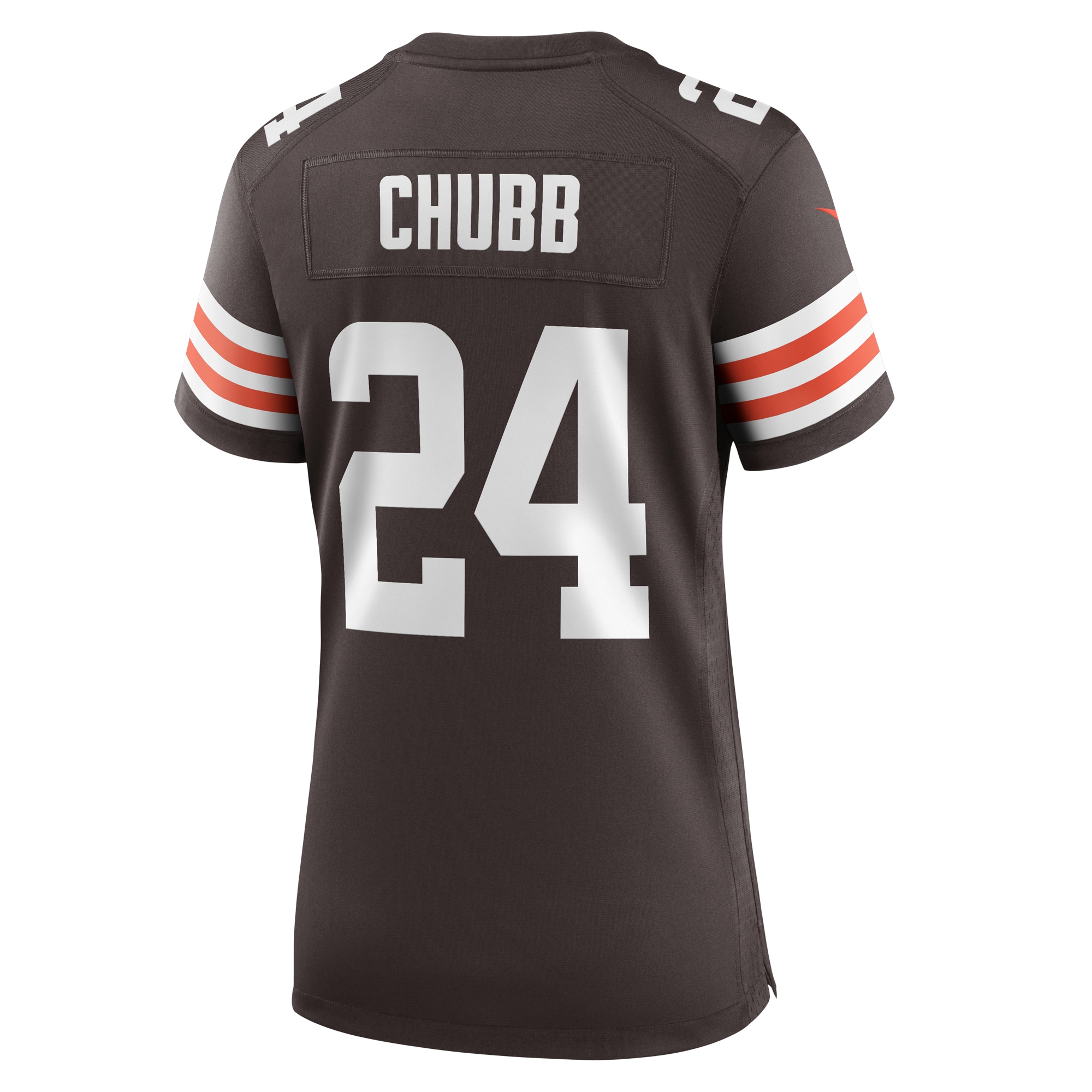 Cleveland Browns Nick Chubb Brown Team Game NFL Jersey Women's