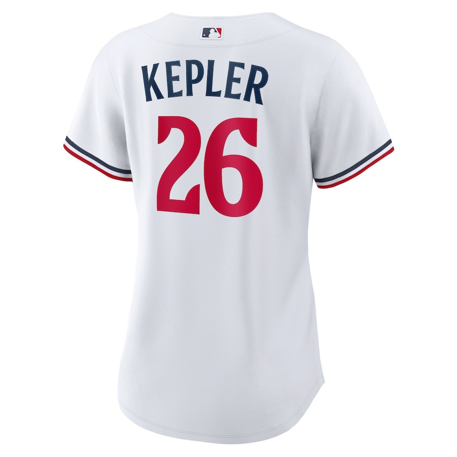 Max Kepler 26 Minnesota Twins Team Logo Home White MLB Jersey Women's