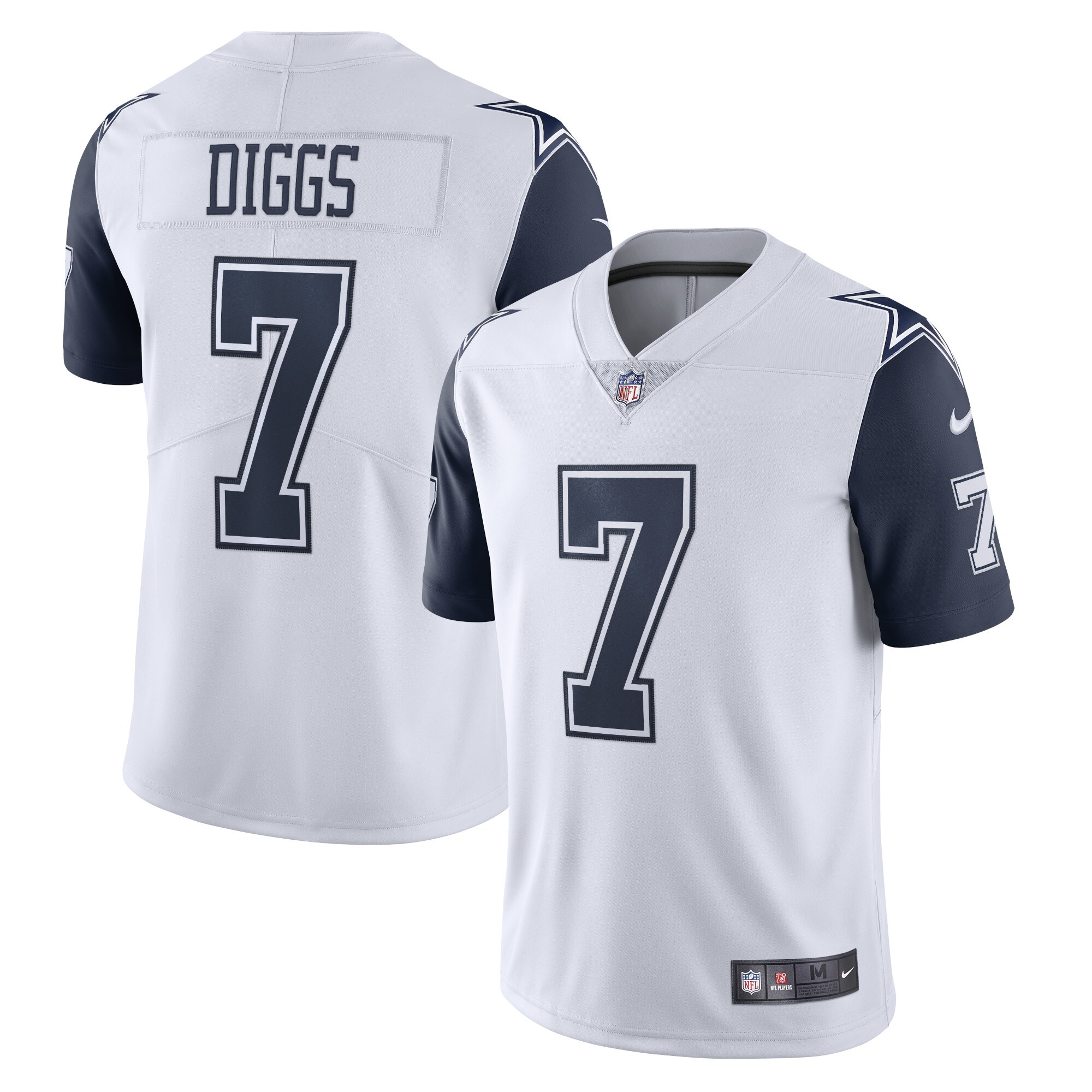 Dallas Cowboys Trevon Diggs White Limited Vapor NFL Jersey Men's