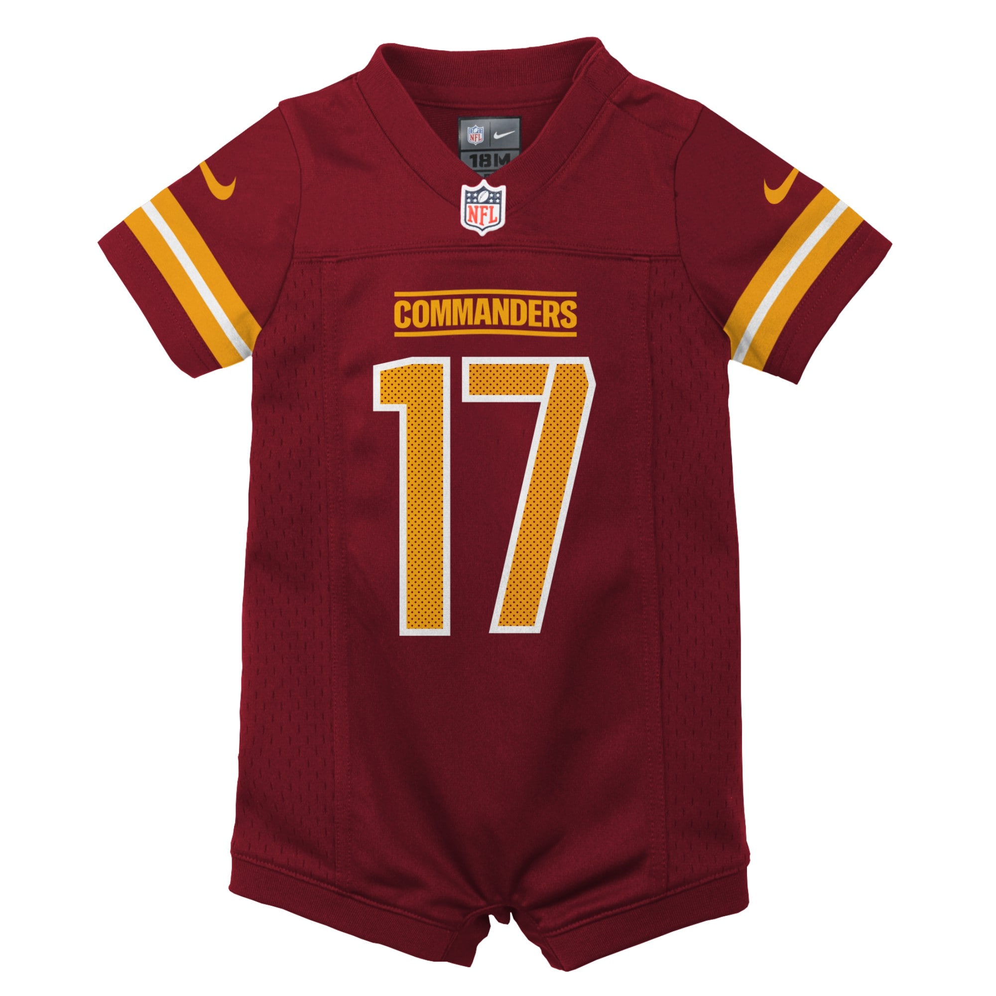 Newborn Infant Washington Commanders Terry McLaurin Burgundy Game Romper NFL Jersey Men's