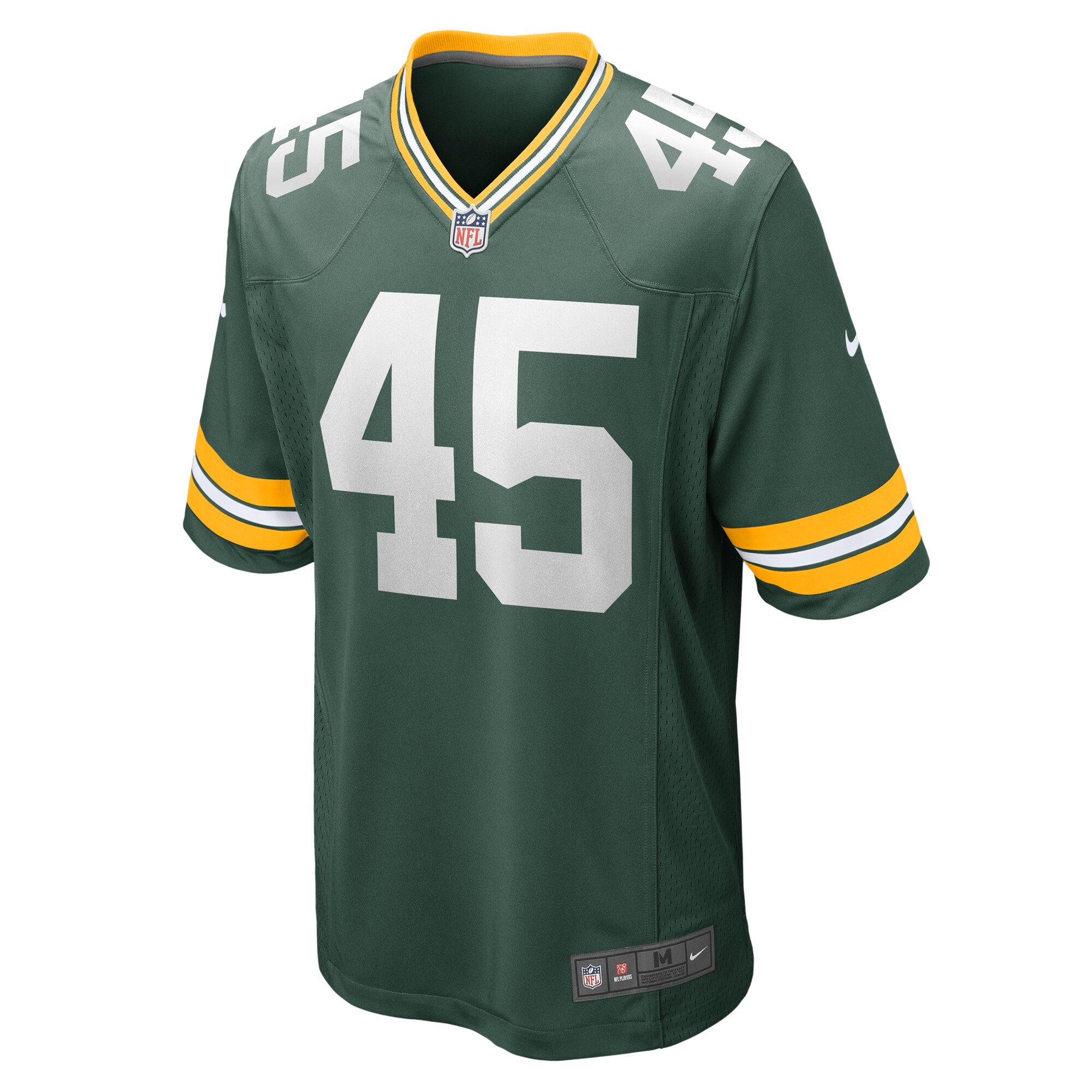 Green Bay Packers Eric Wilson Green Home Game Player NFL Jersey Men's