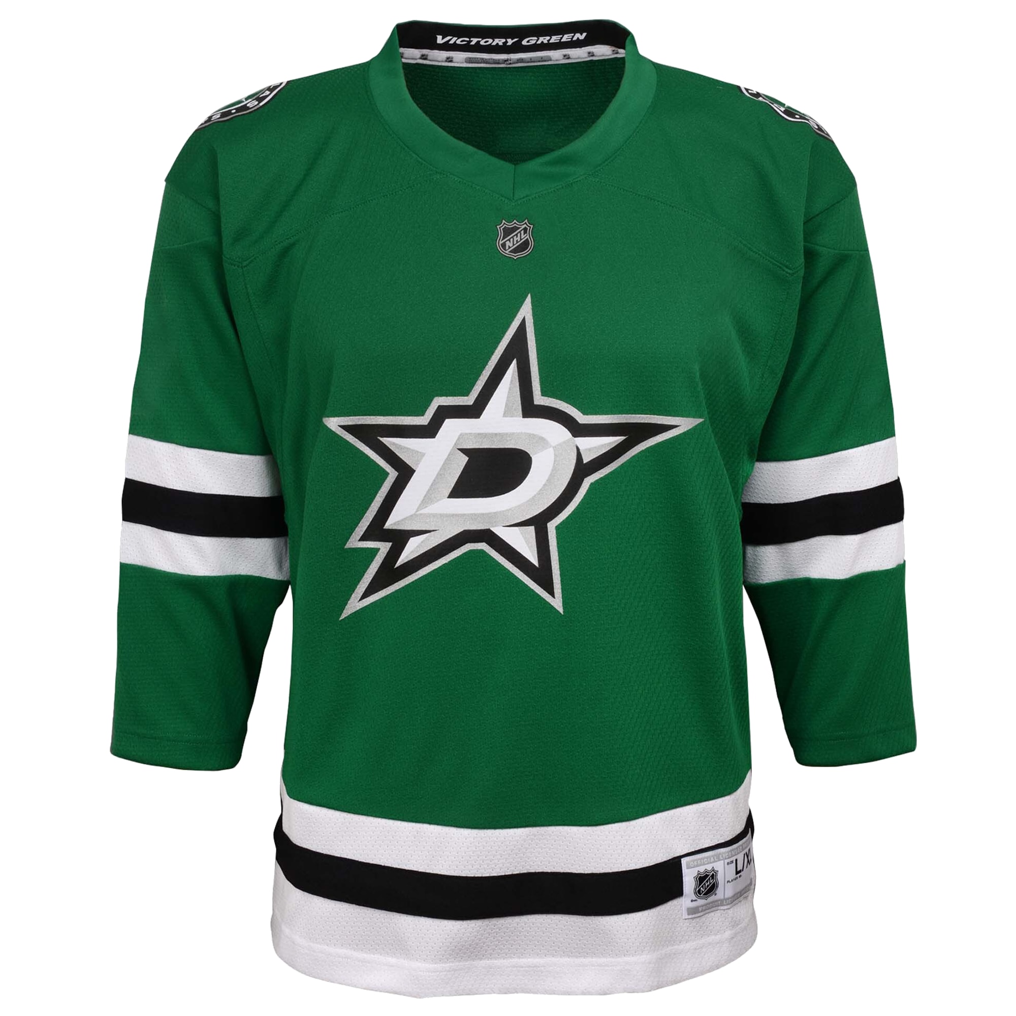 Dallas Stars Green Home Custom NHL Jersey Youth