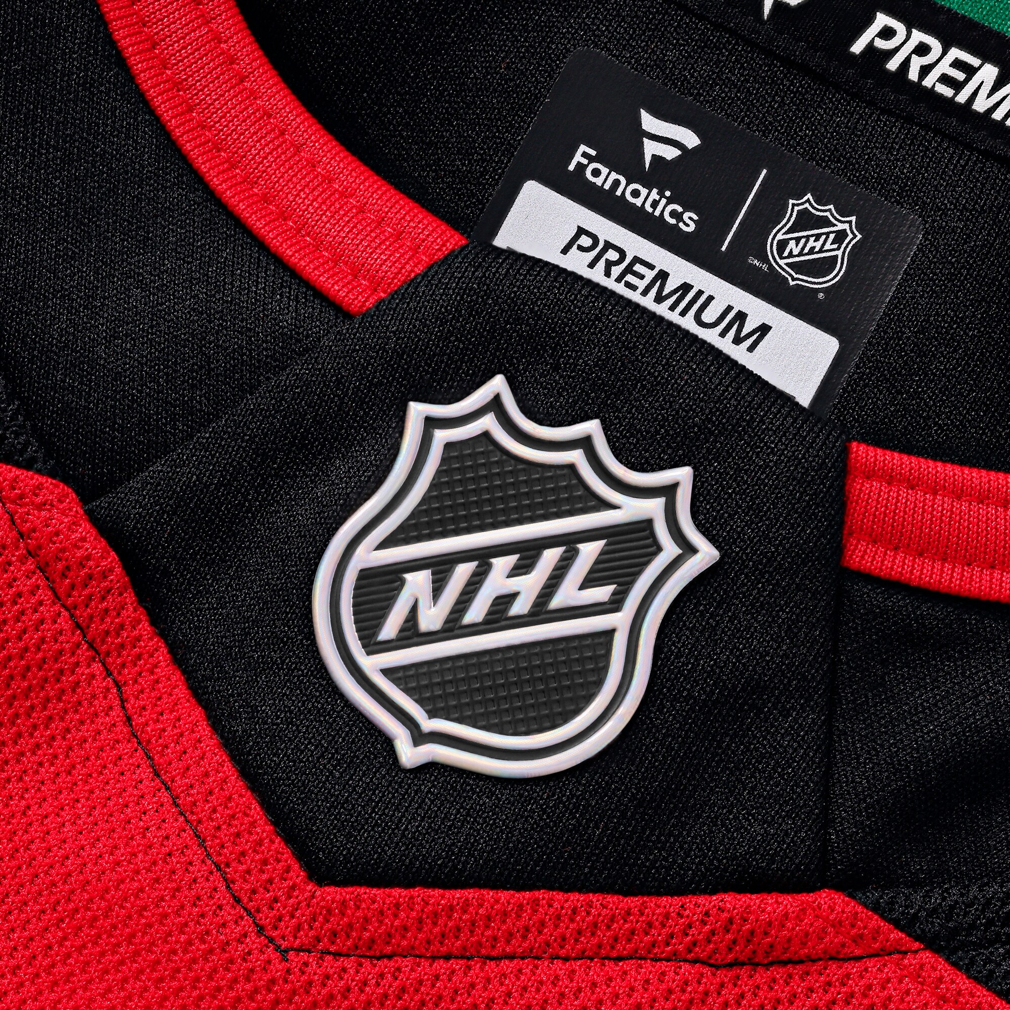 New Jersey Devils Nico Hischier Red Home Premium NHL Jersey Men's