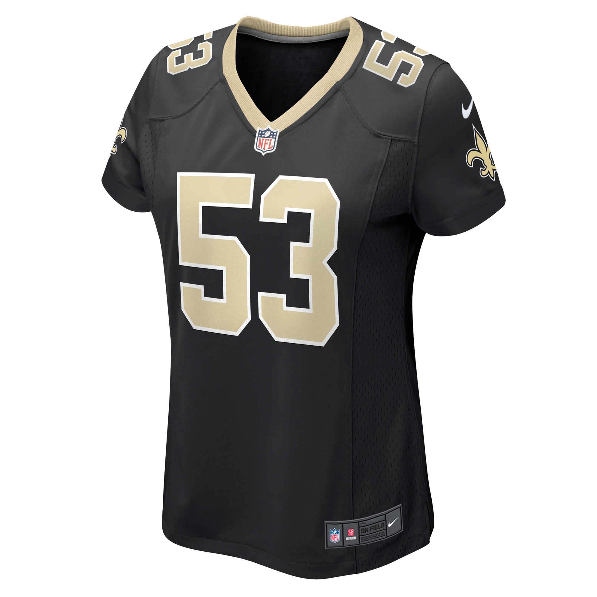 New Orleans Saints Jaylan Ford Black Game NFL Jersey Women's
