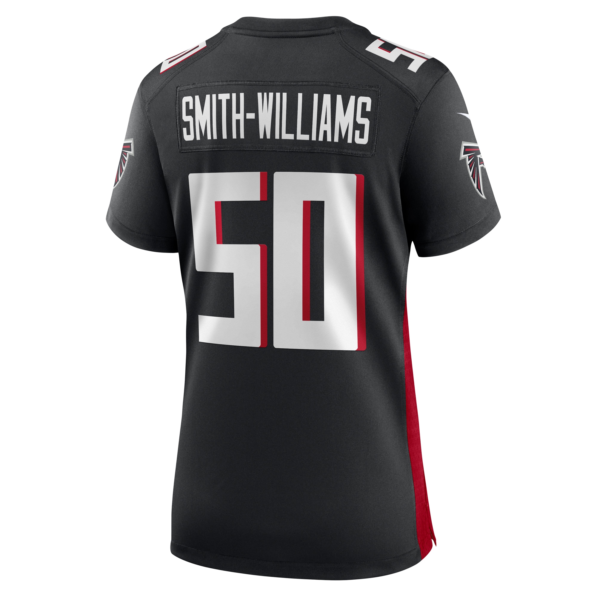 Atlanta Falcons James Smith-Williams Black Game NFL Jersey Women's