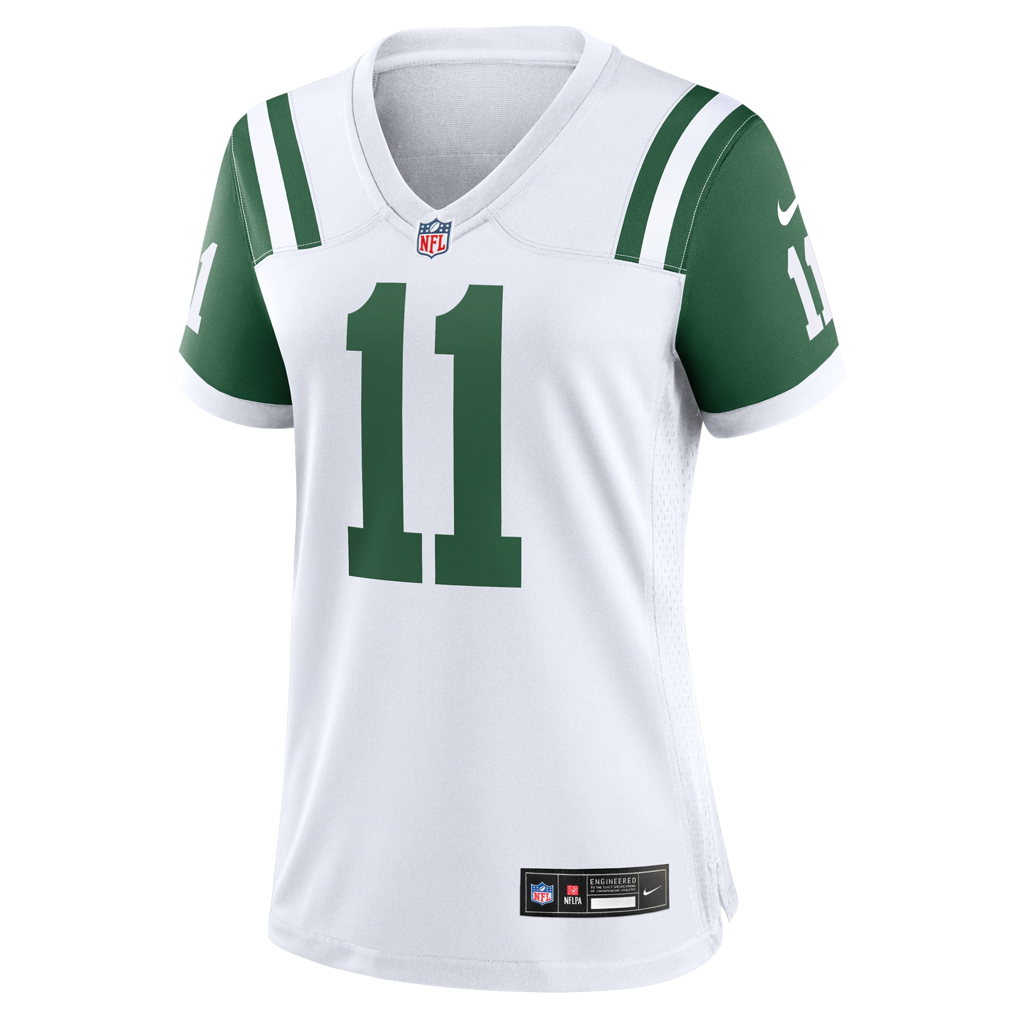 New York Jets Jermaine Johnson II White Classic Alternate Player Game NFL Jersey Women's