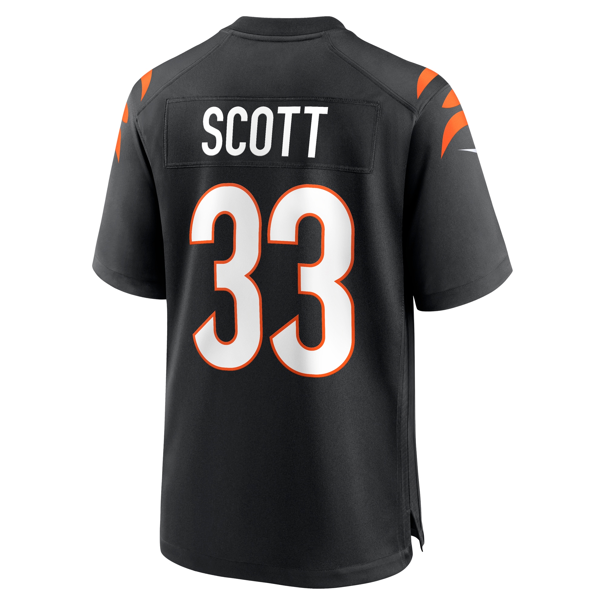 Cincinnati Bengals Nick Scott Black Game Player NFL Jersey Men's