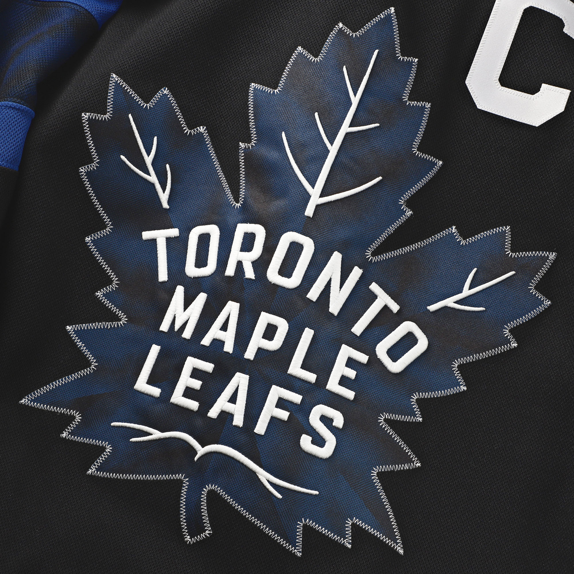 Toronto Maple Leafs Black Alternate Premium NHL Jersey Men's