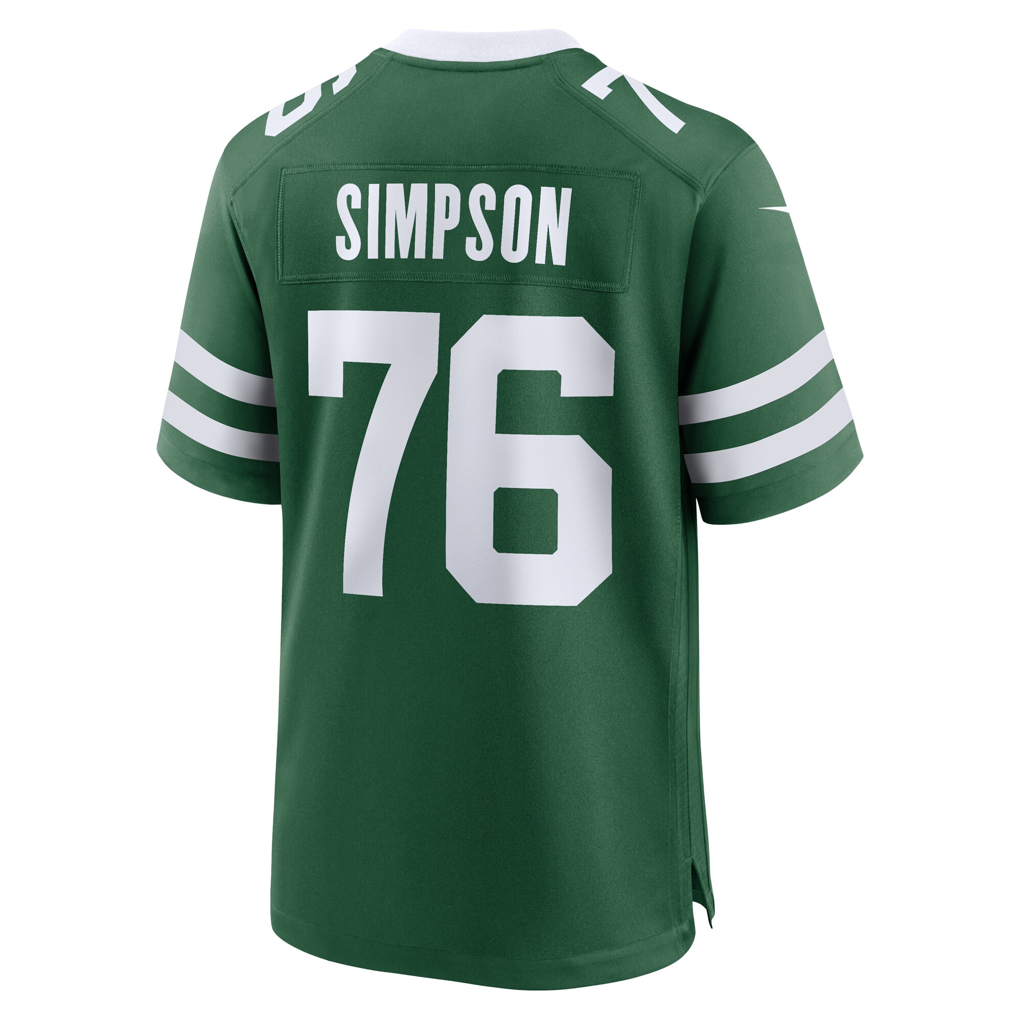 New York Jets John Simpson Legacy Green Game NFL Jersey Men's