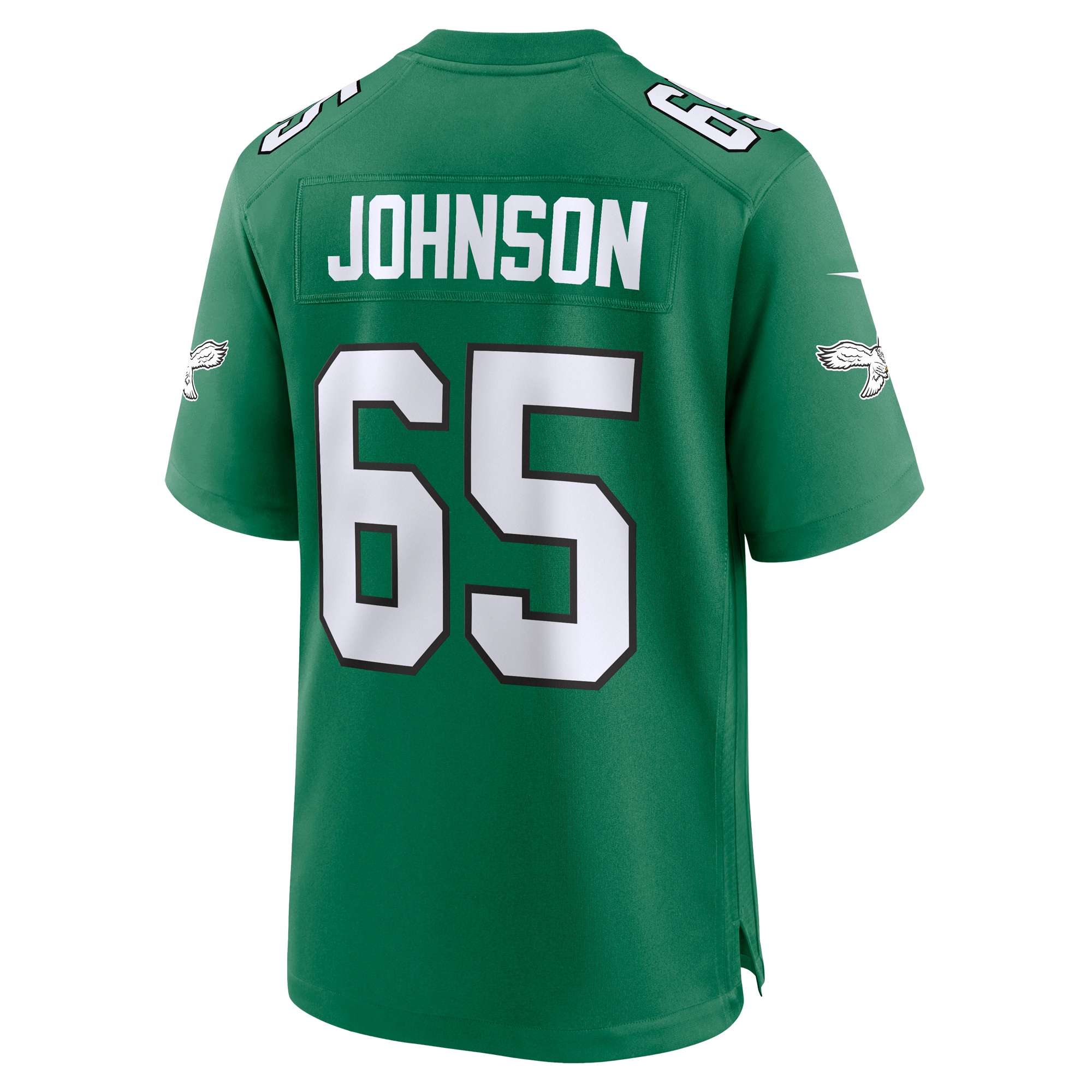 Philadelphia Eagles Lane Johnson Kelly Green Alternate Game NFL Jersey Men's