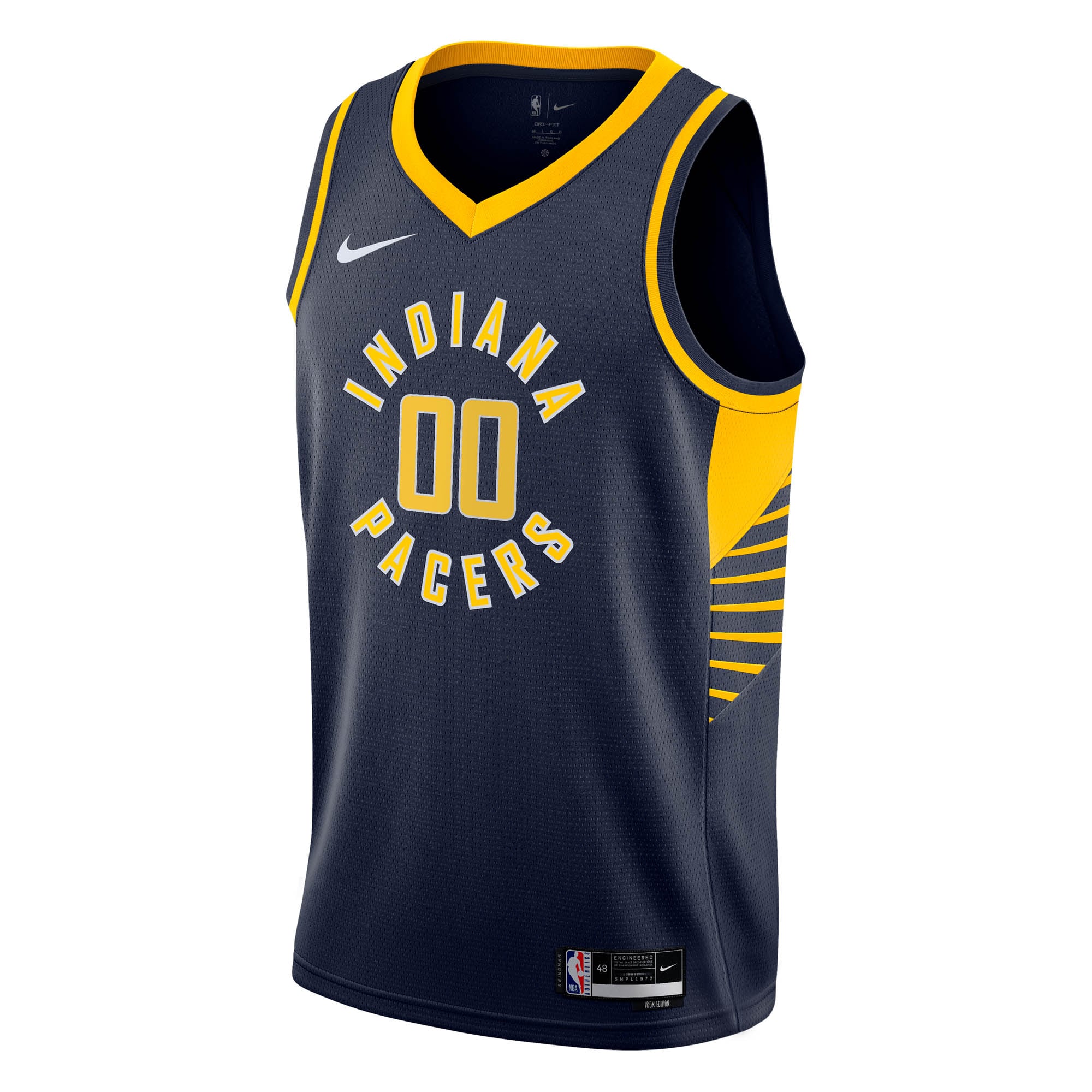 Indiana Pacers Icon Swingman Custom NBA Jersey Youth