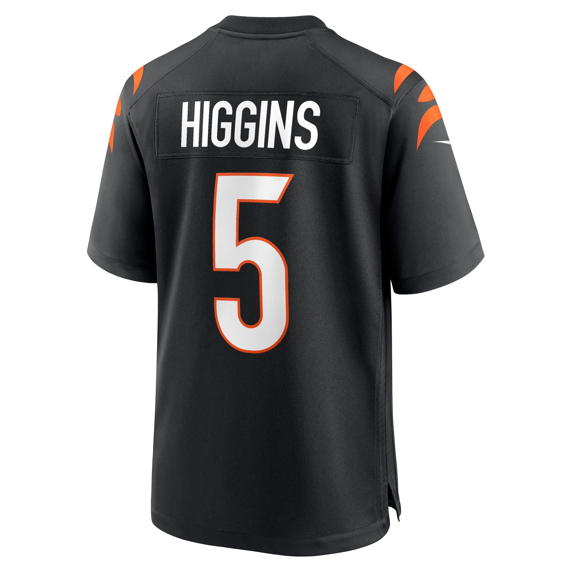 Cincinnati Bengals Tee Higgins Black Game Player NFL Jersey Men's