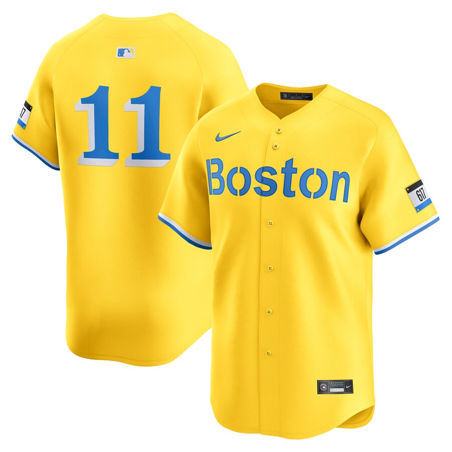 Rafael Devers Boston Red Sox City Connect Limited Player Jersey Gold