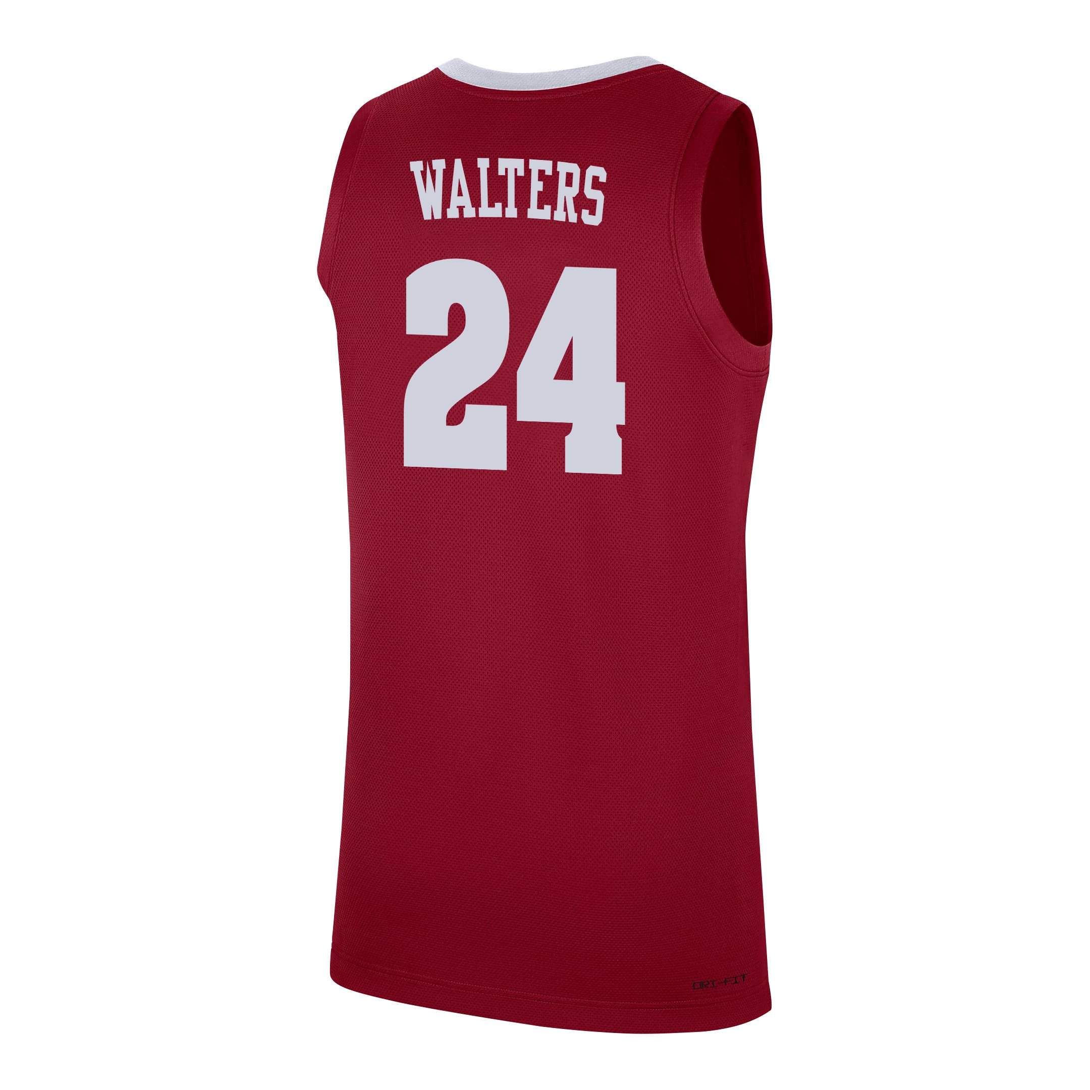Sam Walters 24 Alabama Crimson Tide 2024 Red Unisex NCAA Jersey Unisex