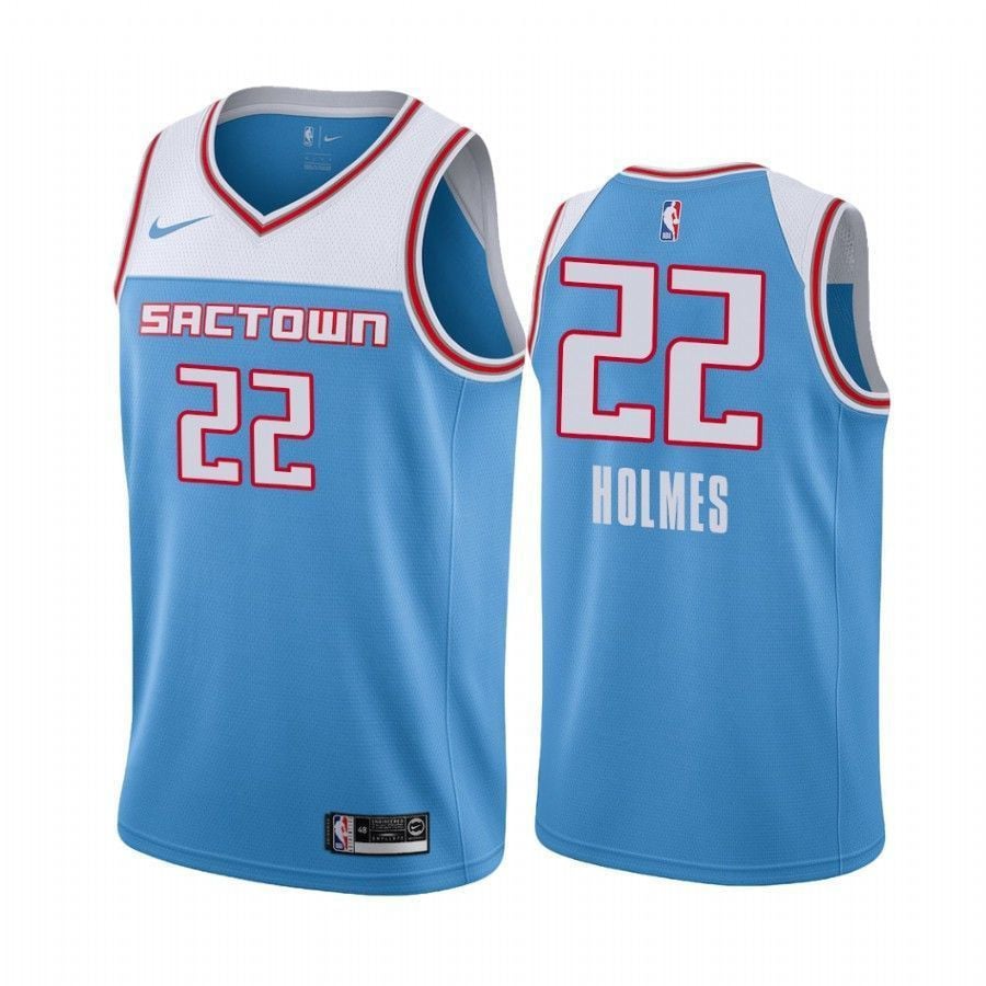 Sacramento Kings Richaun Holmes 22 City NBA Jersey Men's