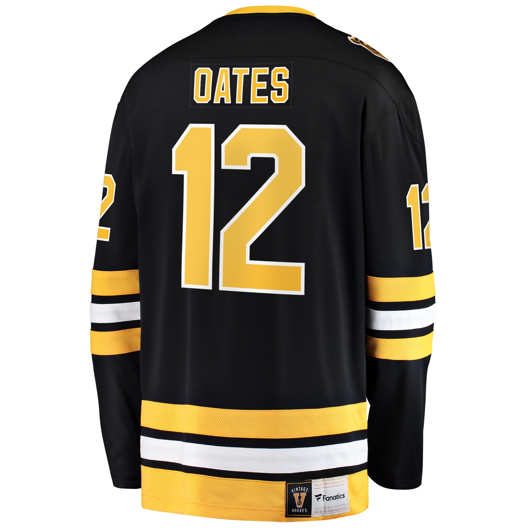 Boston Bruins Adam Oates Black Premier Breakaway Retired Player NHL Jersey Men's