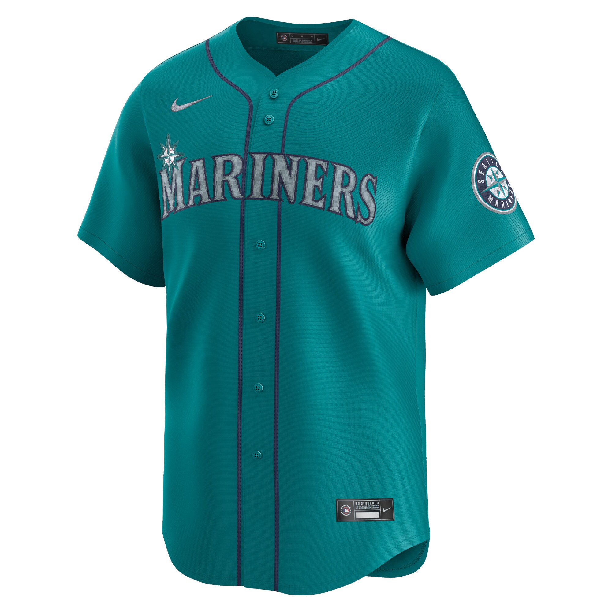 Seattle Mariners Julio Rodr?guez Aqua Alternate Limited Player MLB Jersey Men's