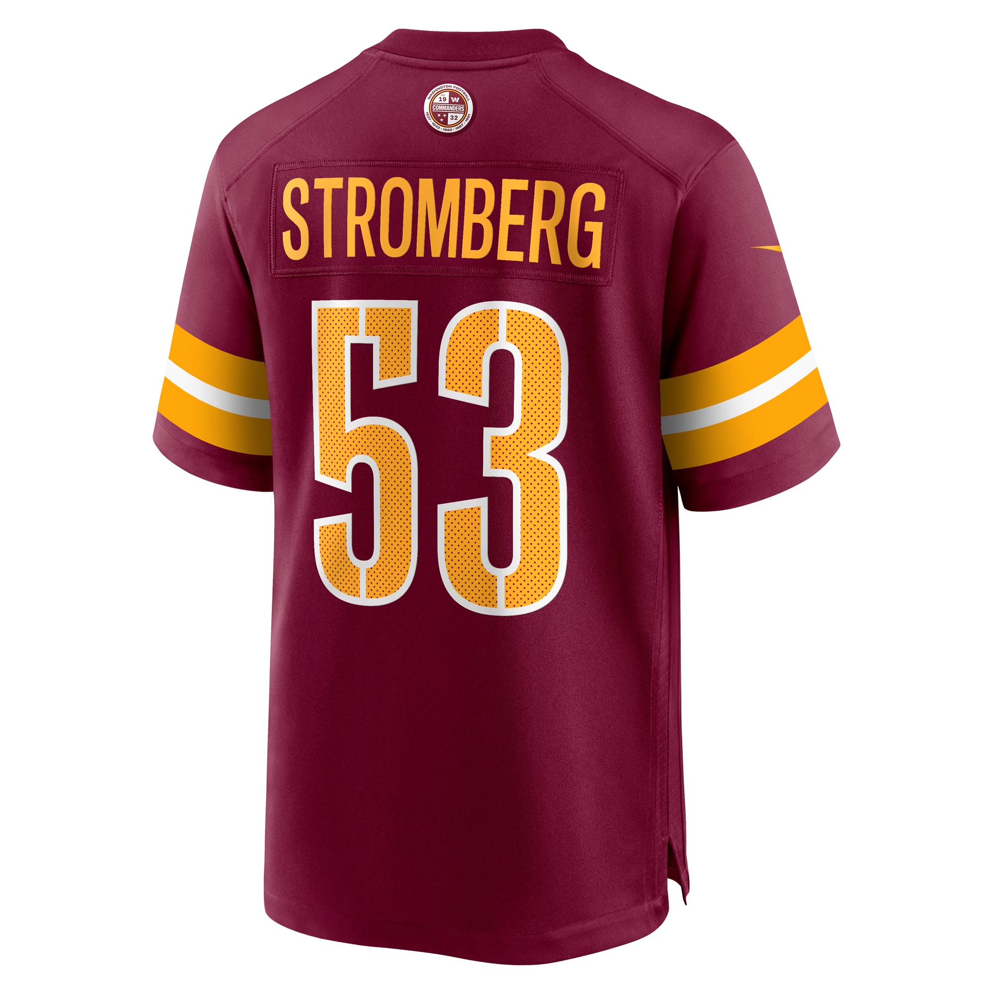 Washington Commanders Ricky Stromberg Burgundy Team Game NFL Jersey Men's