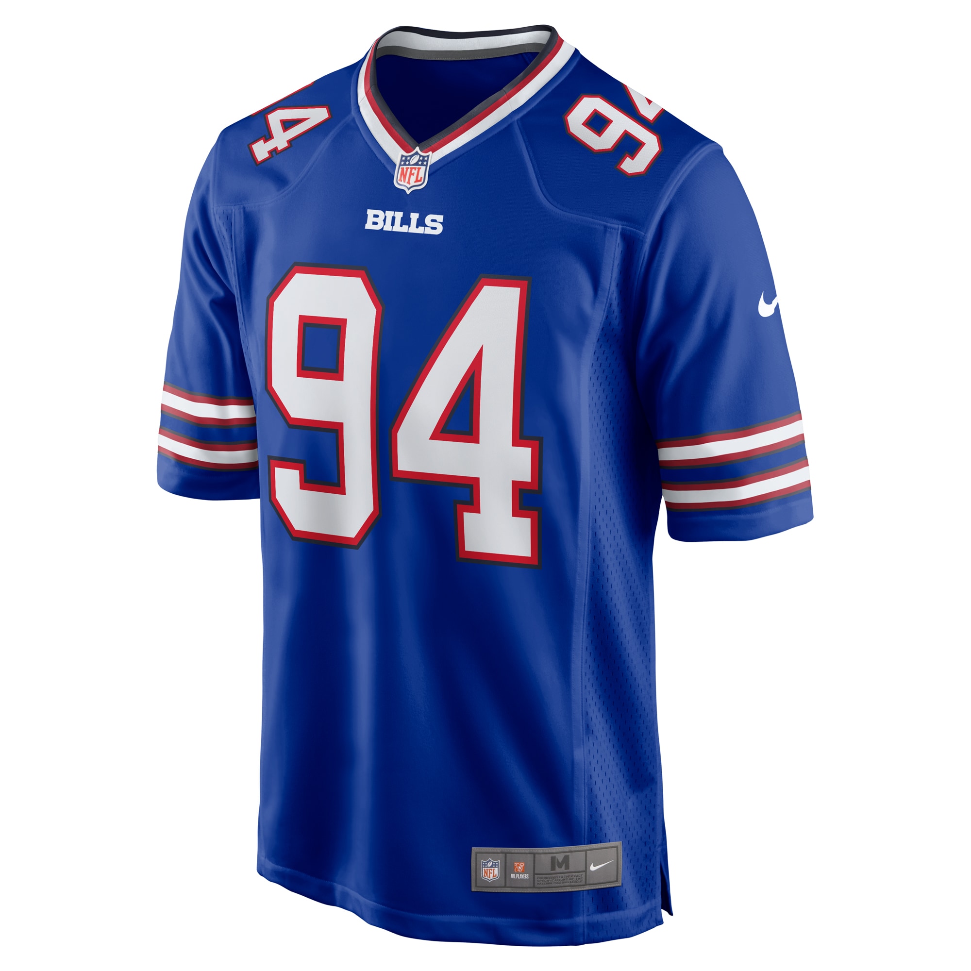 Buffalo Bills Andrew Brown Royal Game NFL Jersey Men's