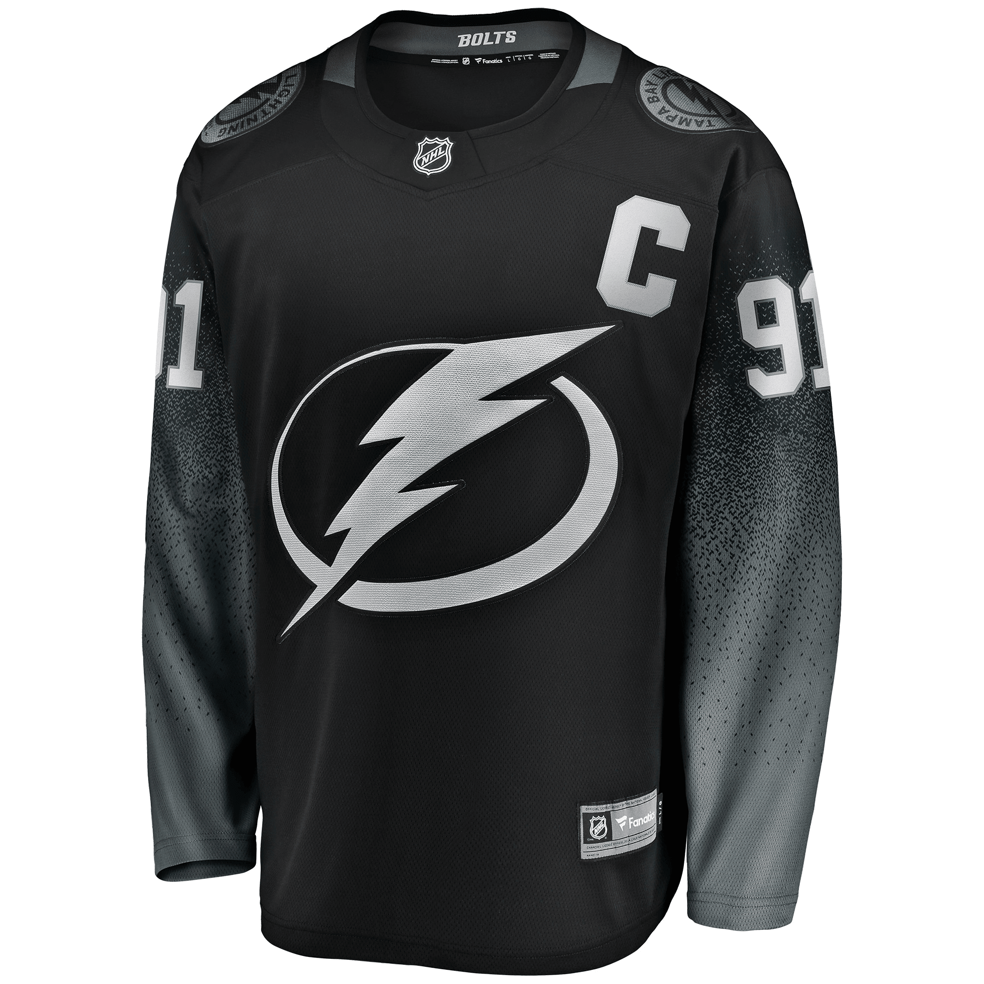 Steven Stamkos Tampa Bay Lightning Alternate Breakaway Player Black NHL Jersey Men's