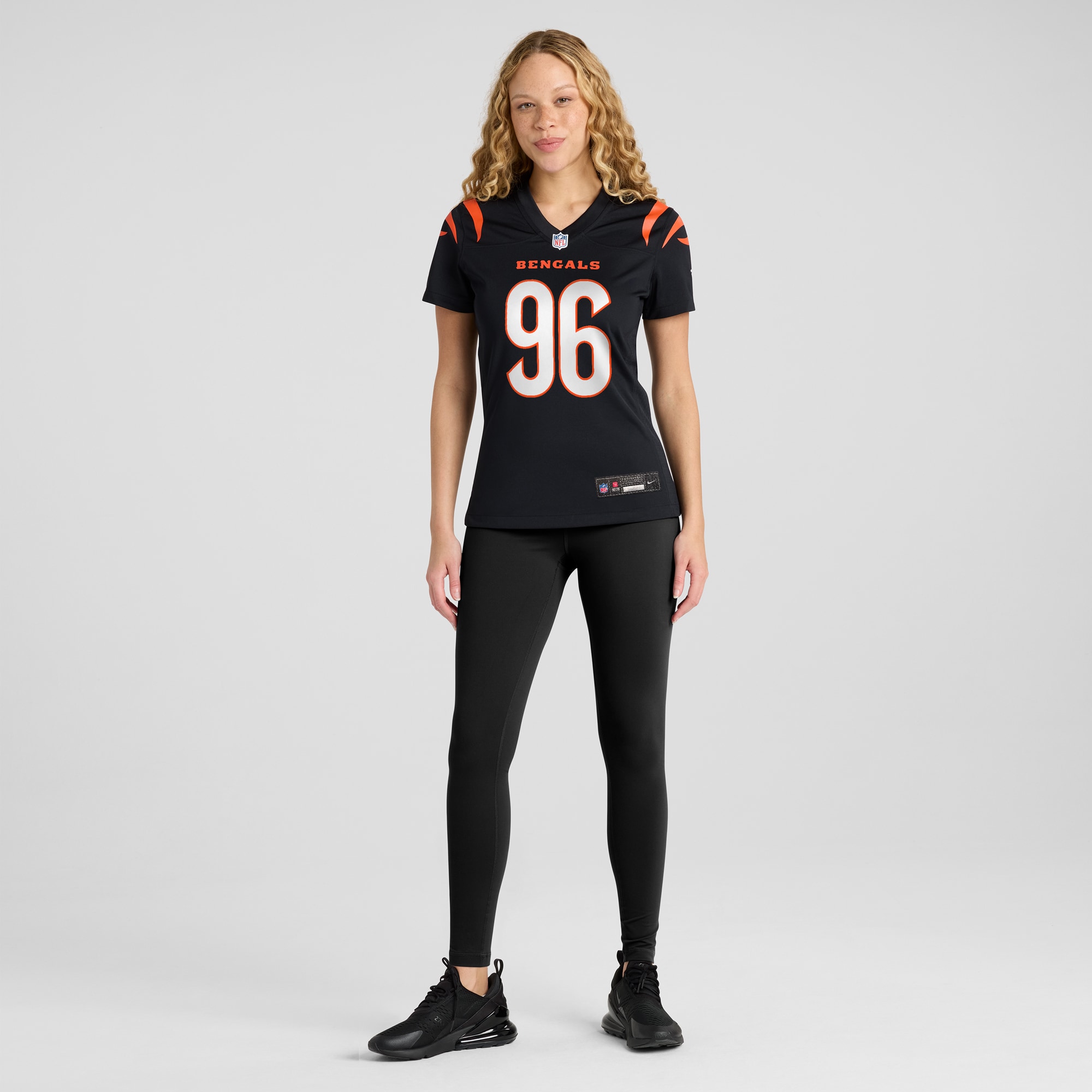 Cincinnati Bengals Cam Sample Black Game NFL Jersey Women's