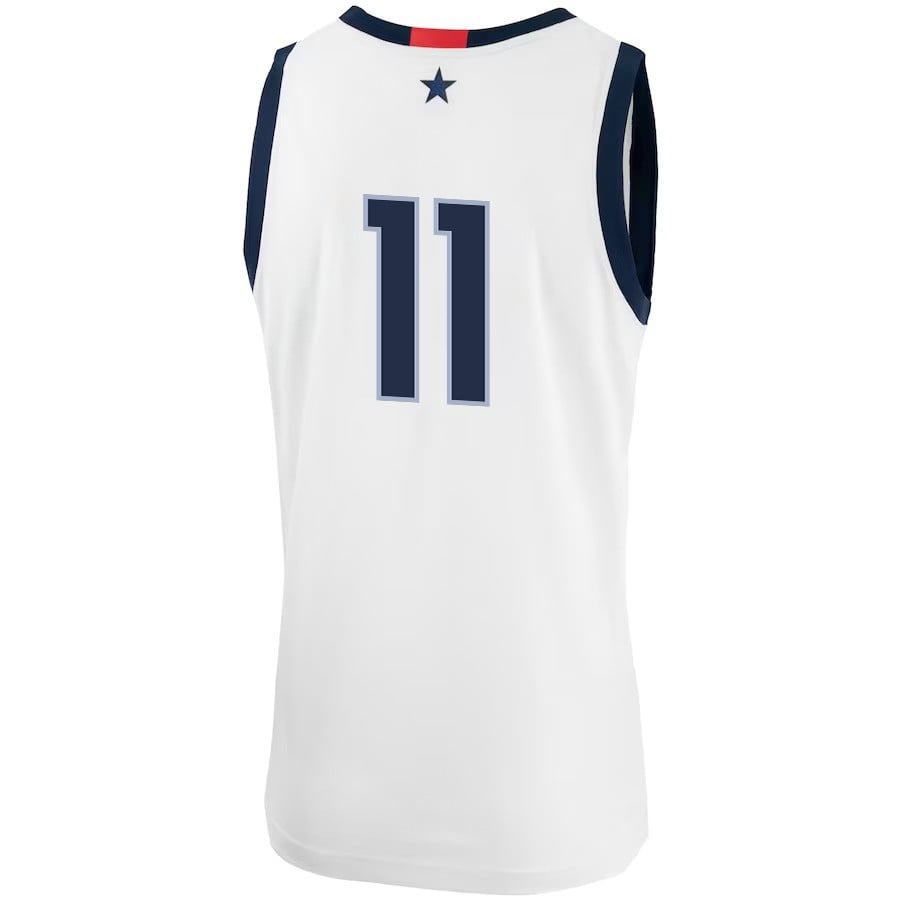 Alex Karaban 11 UConn Huskies Me White NCAA Jersey Men's