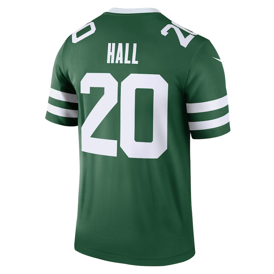 Breece Hall 20 New York Jets Legend Legacy Green NFL Jersey Men's