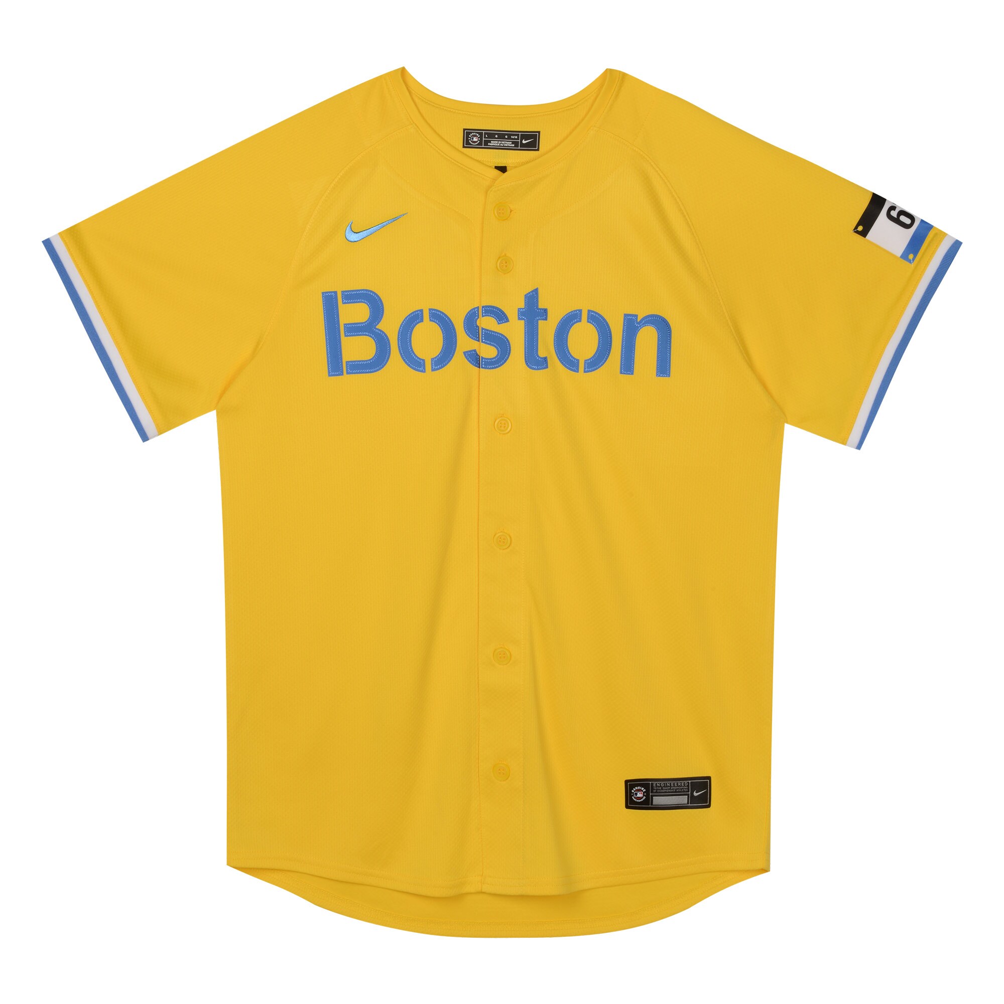 Preschool Boston Red Sox Rafael Devers Gold City Connect Limited Player MLB Jersey Men's