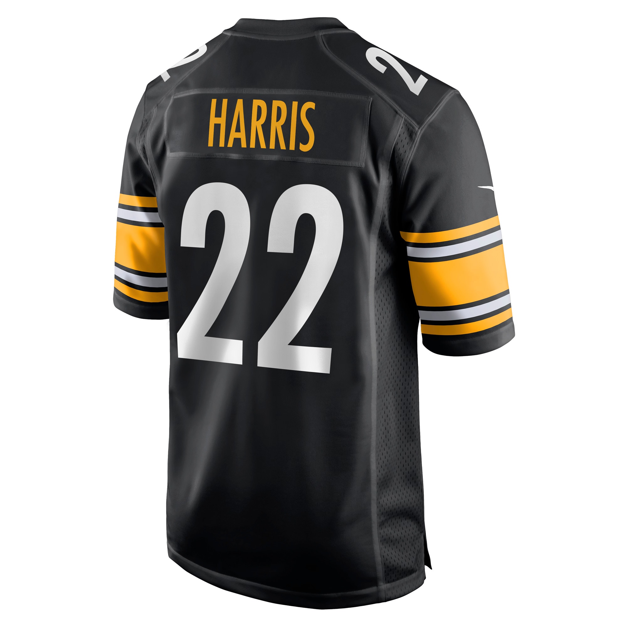 Pittsburgh Steelers Najee Harris Black Game NFL Jersey Men's
