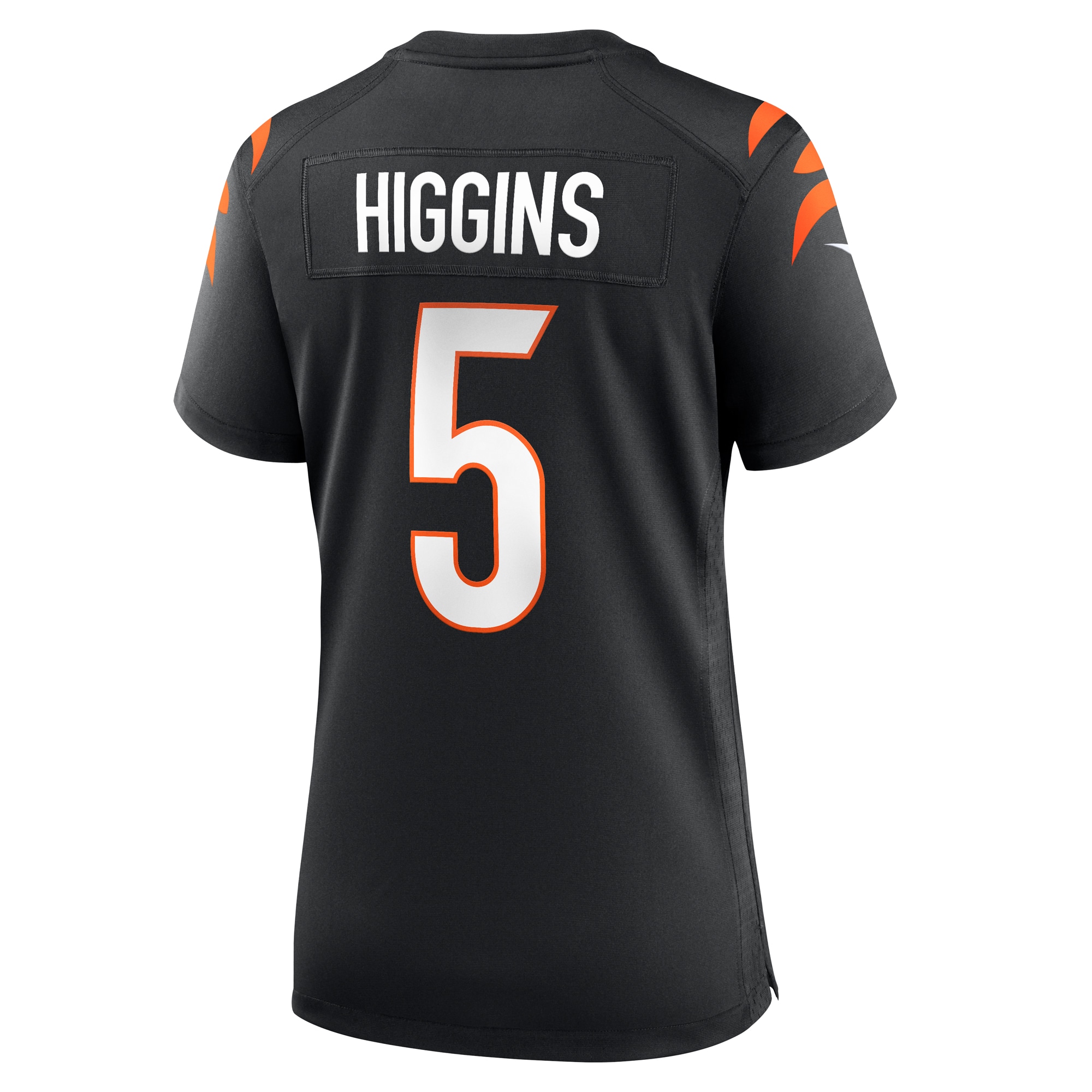 Cincinnati Bengals Tee Higgins Black Game Player NFL Jersey Women's