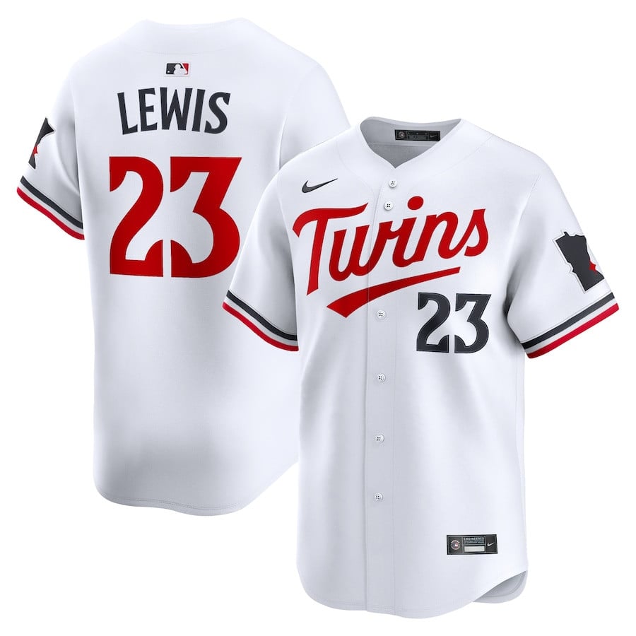 Royce Lewis 23 Minnesota Twins Home Limited Player White MLB Jersey Men's