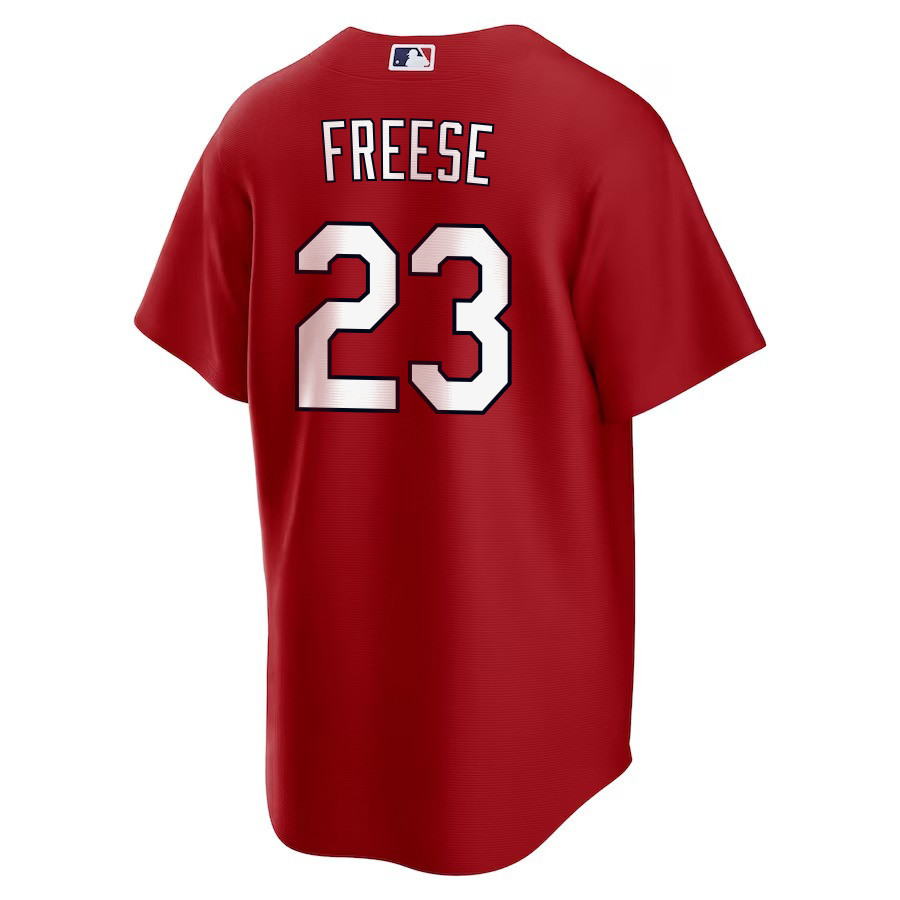 David Freese 23 St. Louis Cardinals Alternate Red MLB Jersey Men's