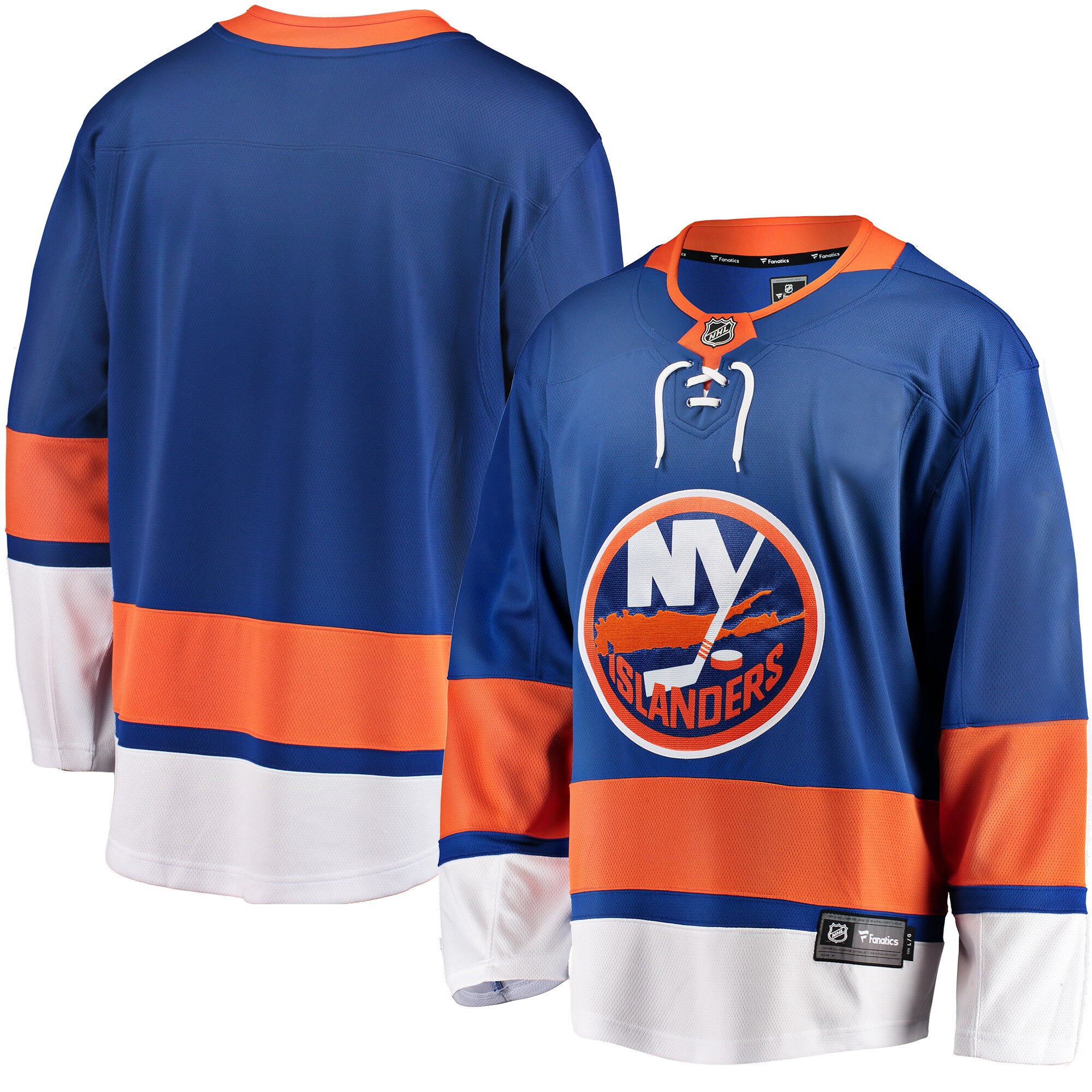 New York Islanders Blue Breakaway Home NHL Jersey Men's