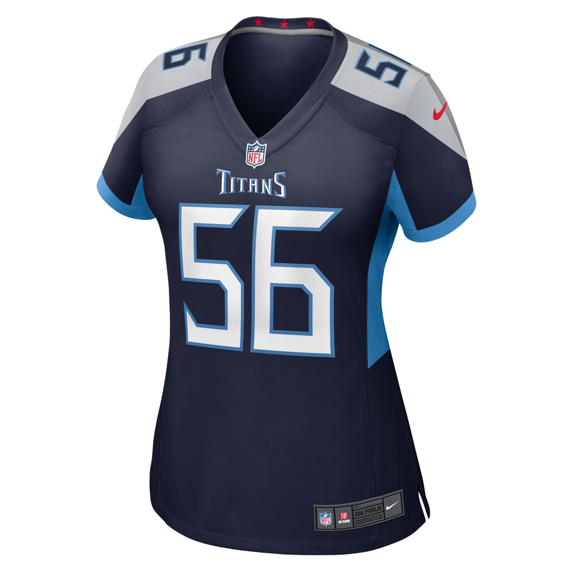 Tennessee Titans Kenneth Murray Jr. Navy Game NFL Jersey Women's