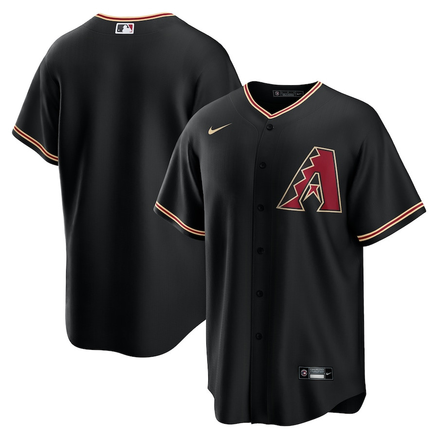 Arizona Diamondbacks Alternate Black MLB Jersey Men's