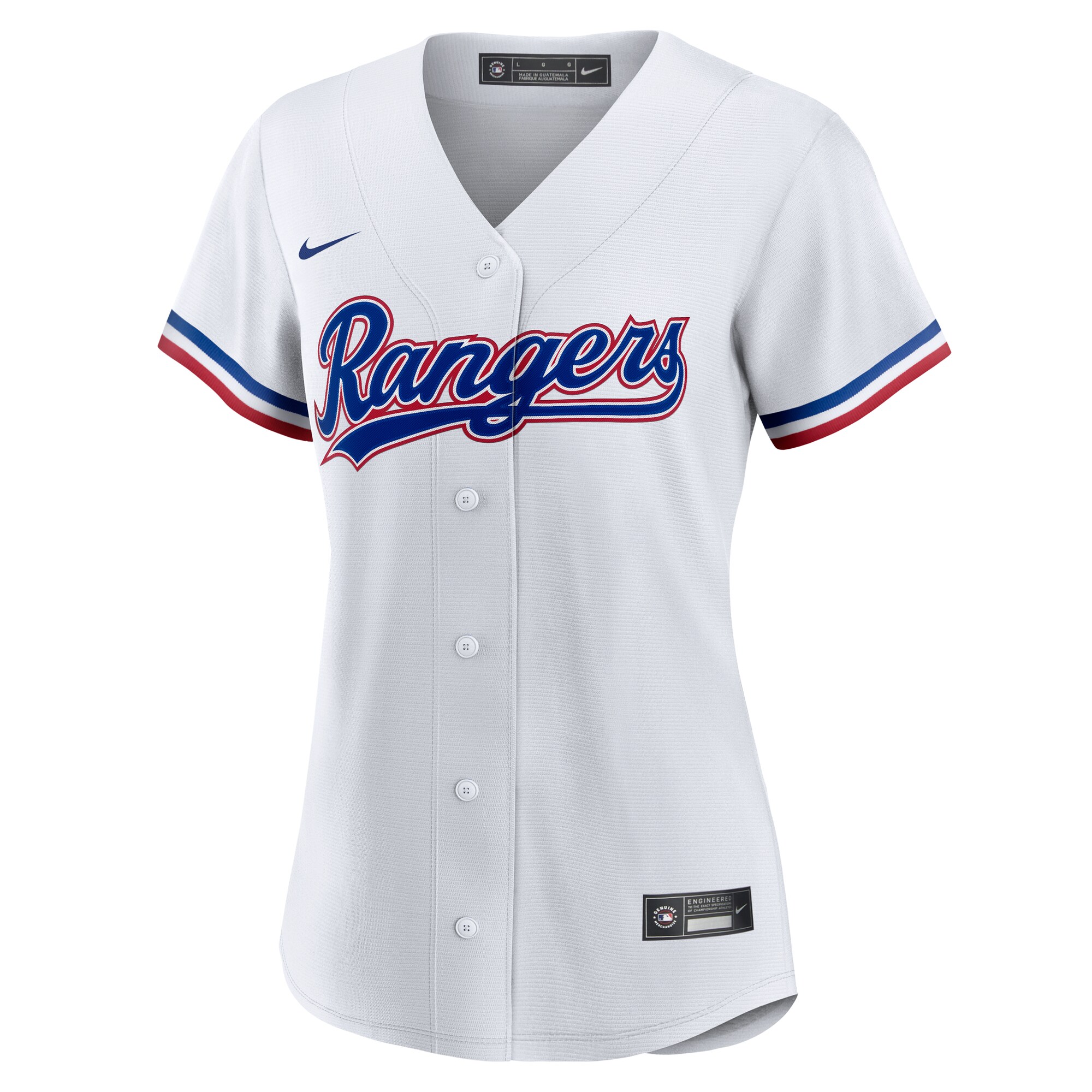 Texas Rangers Josh Jung White Home MLB Jersey Women's
