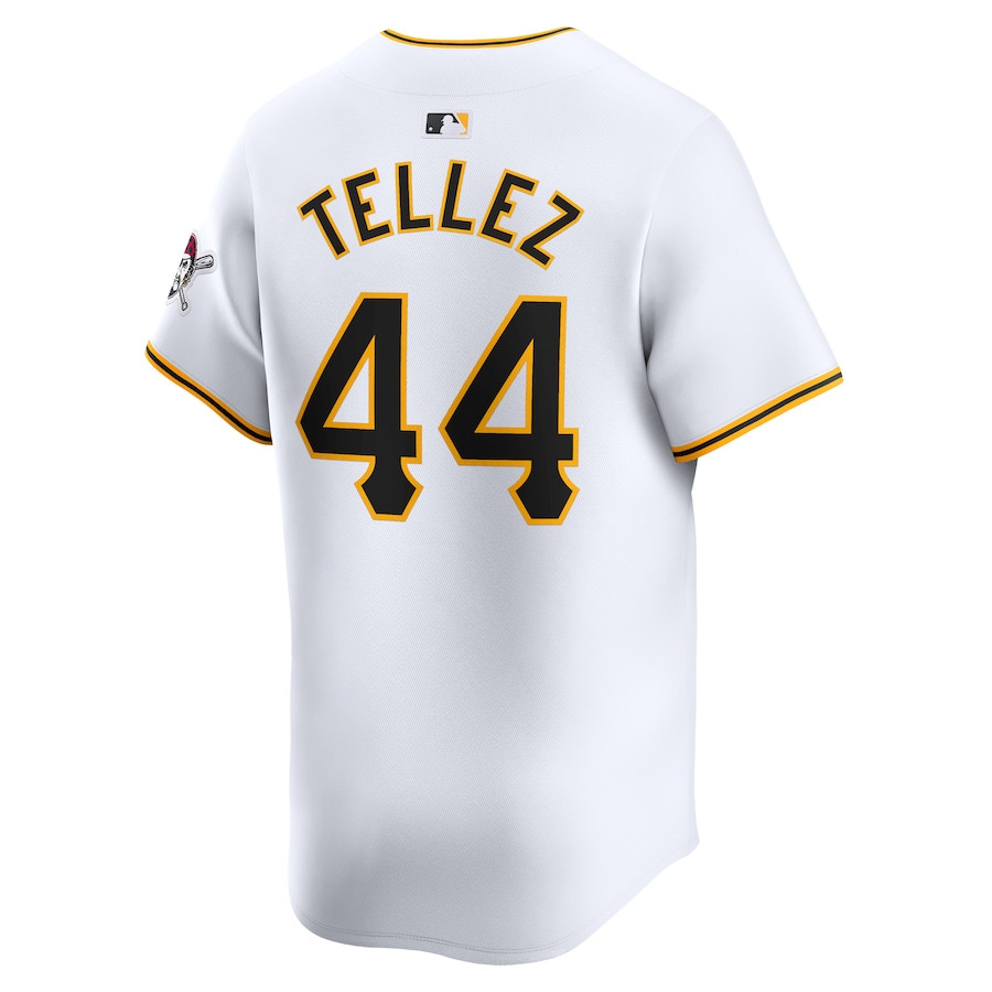 Rowdy Tellez 44 Pittsburgh Pirates Home Limited White MLB Jersey Men's