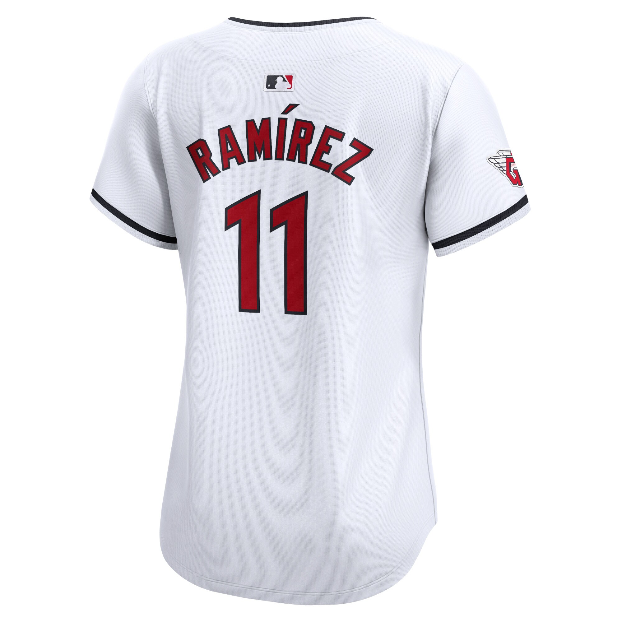 Cleveland Guardians Jose Ramirez White Home Limited Player MLB Jersey Women's