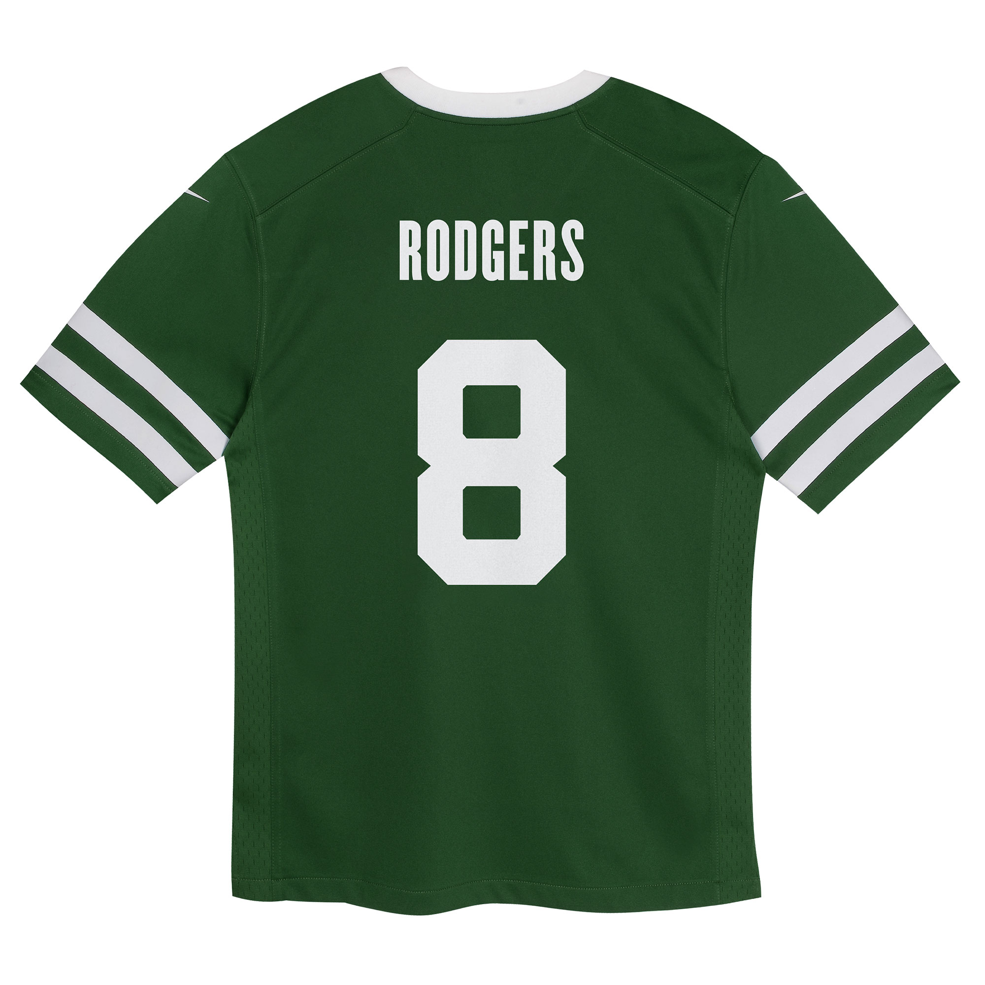 Preschool New York Jets Aaron Rodgers Legacy Green Game NFL Jersey Men's