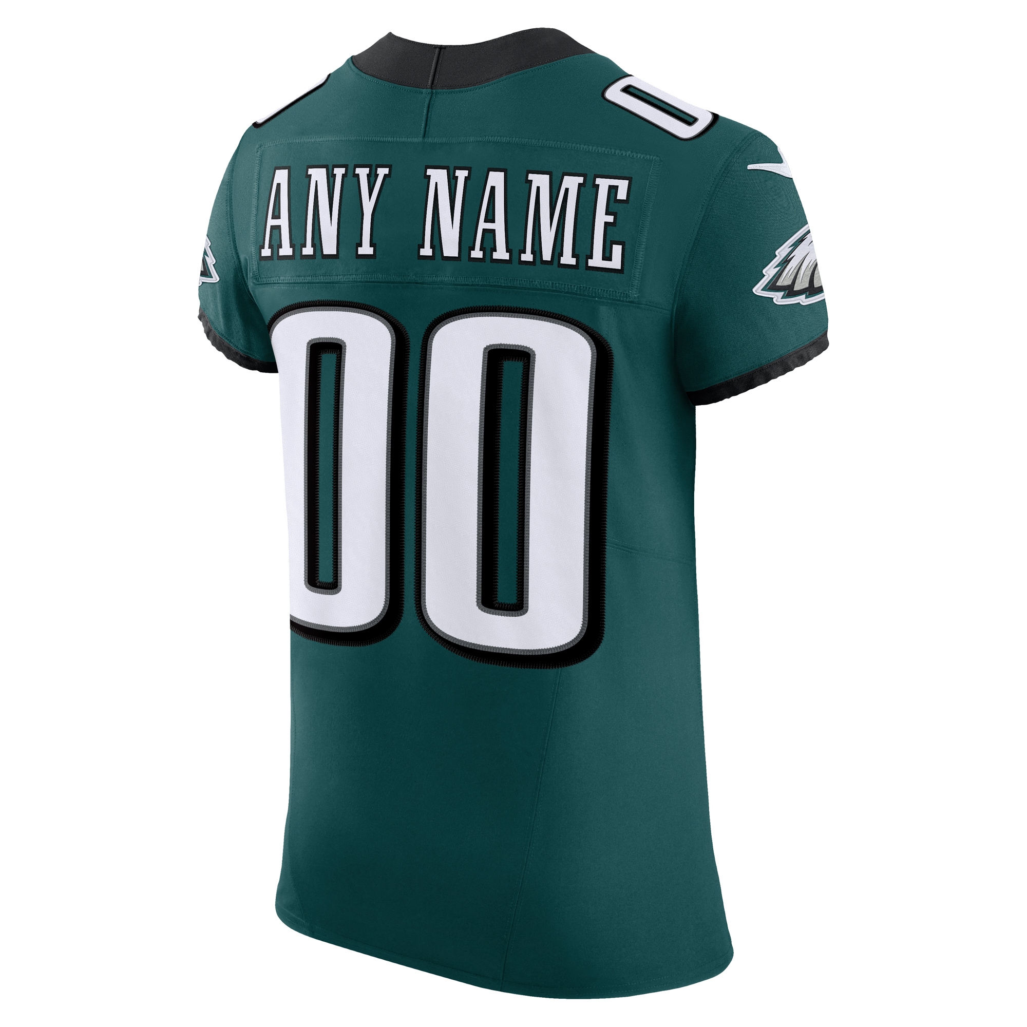 Philadelphia Eagles Midnight Green Team Vapor F.U.S.E. Elite Custom NFL Jersey Men's