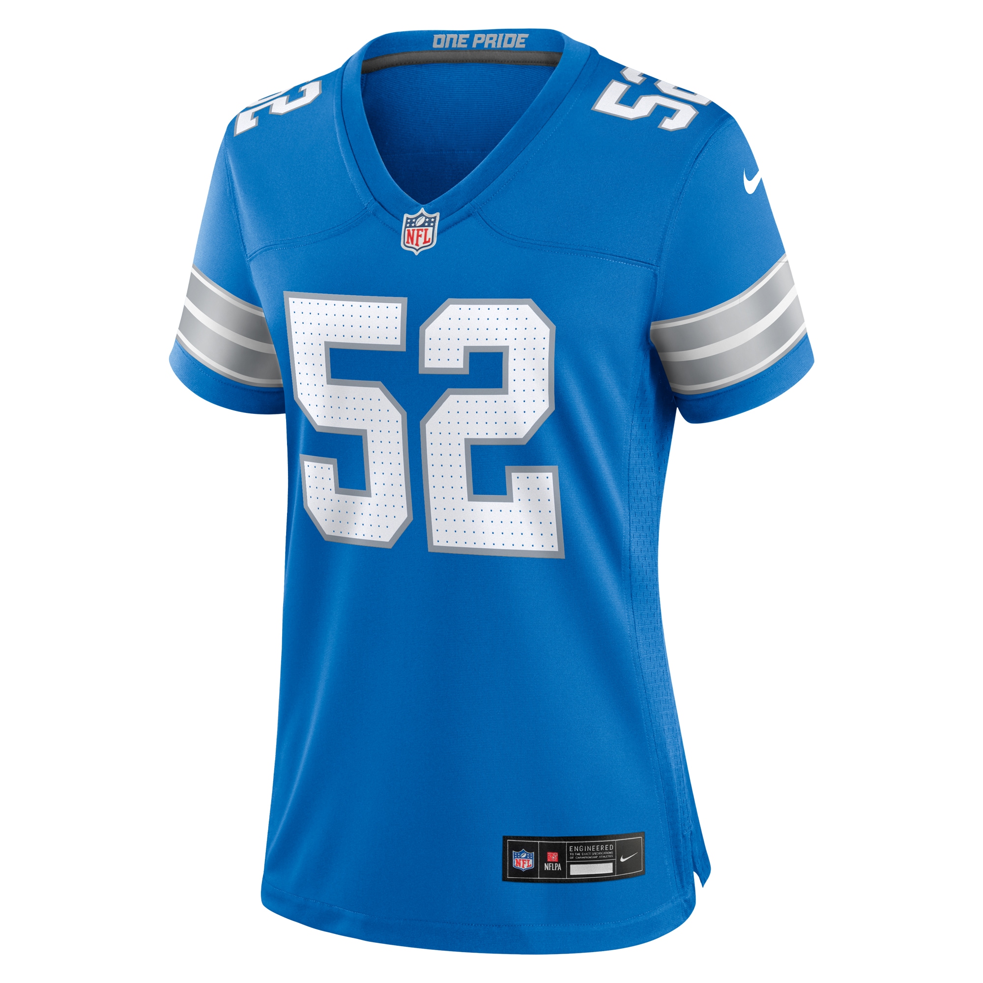 Detroit Lions Netane Muti Blue Game NFL Jersey Women's