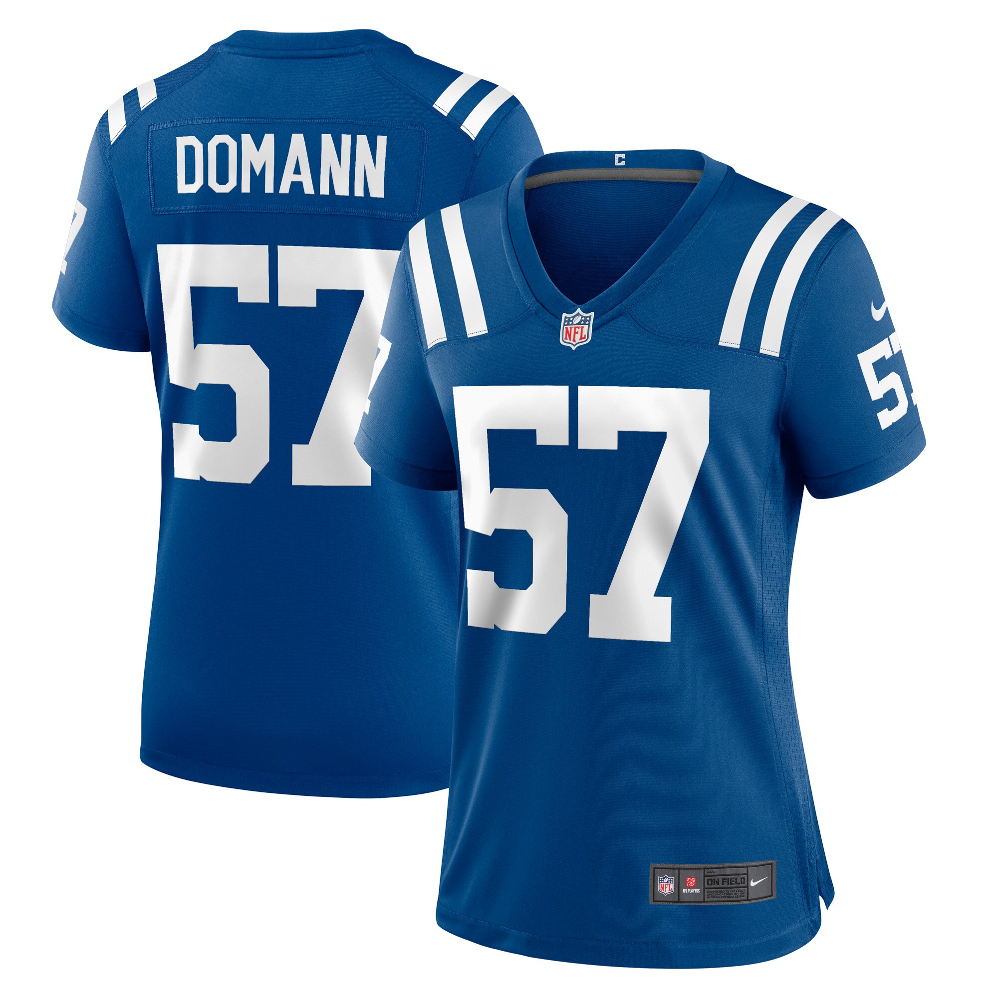 Indianapolis Colts JoJo Domann Royal Game Player NFL Jersey Women's