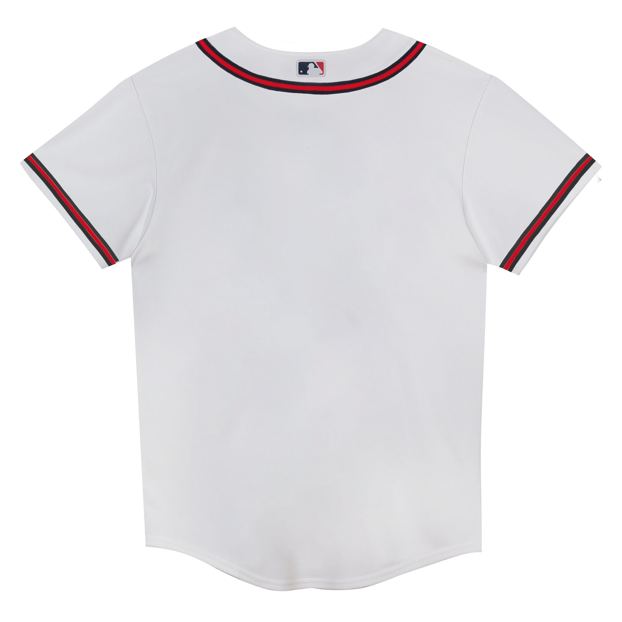 Juvenile Atlanta Braves White Home Blank MLB Jersey Men's