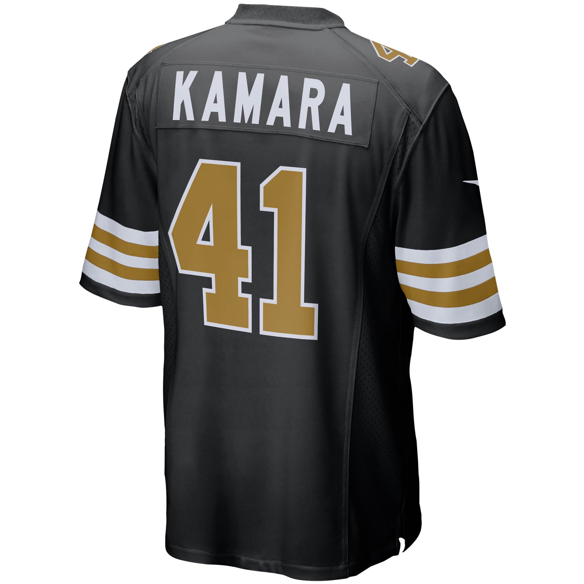 New Orleans Saints Alvin Kamara Black Alternate Game NFL Jersey Men's