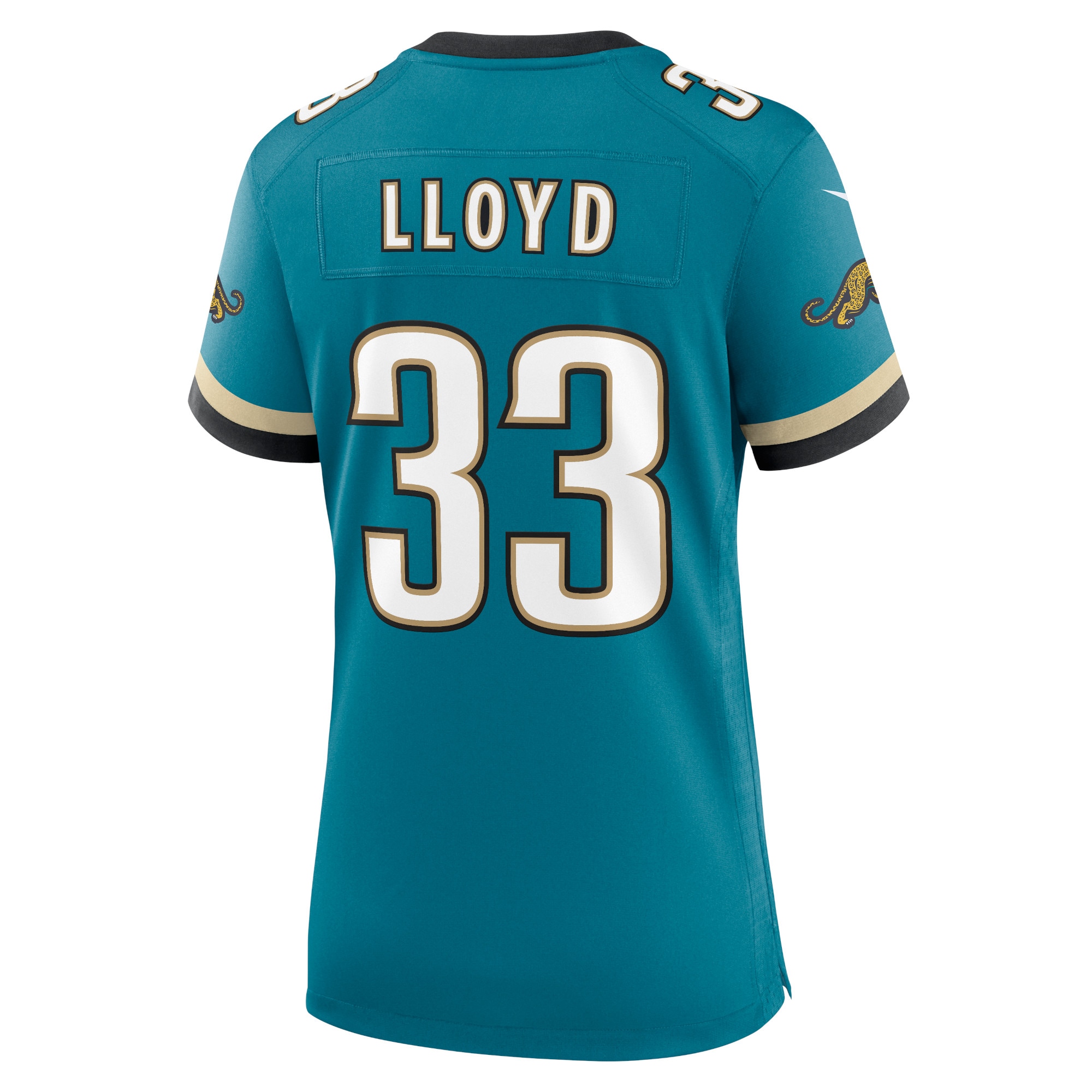 Jacksonville Jaguars Devin Lloyd Teal Prowler Throwback Game NFL Jersey Women's