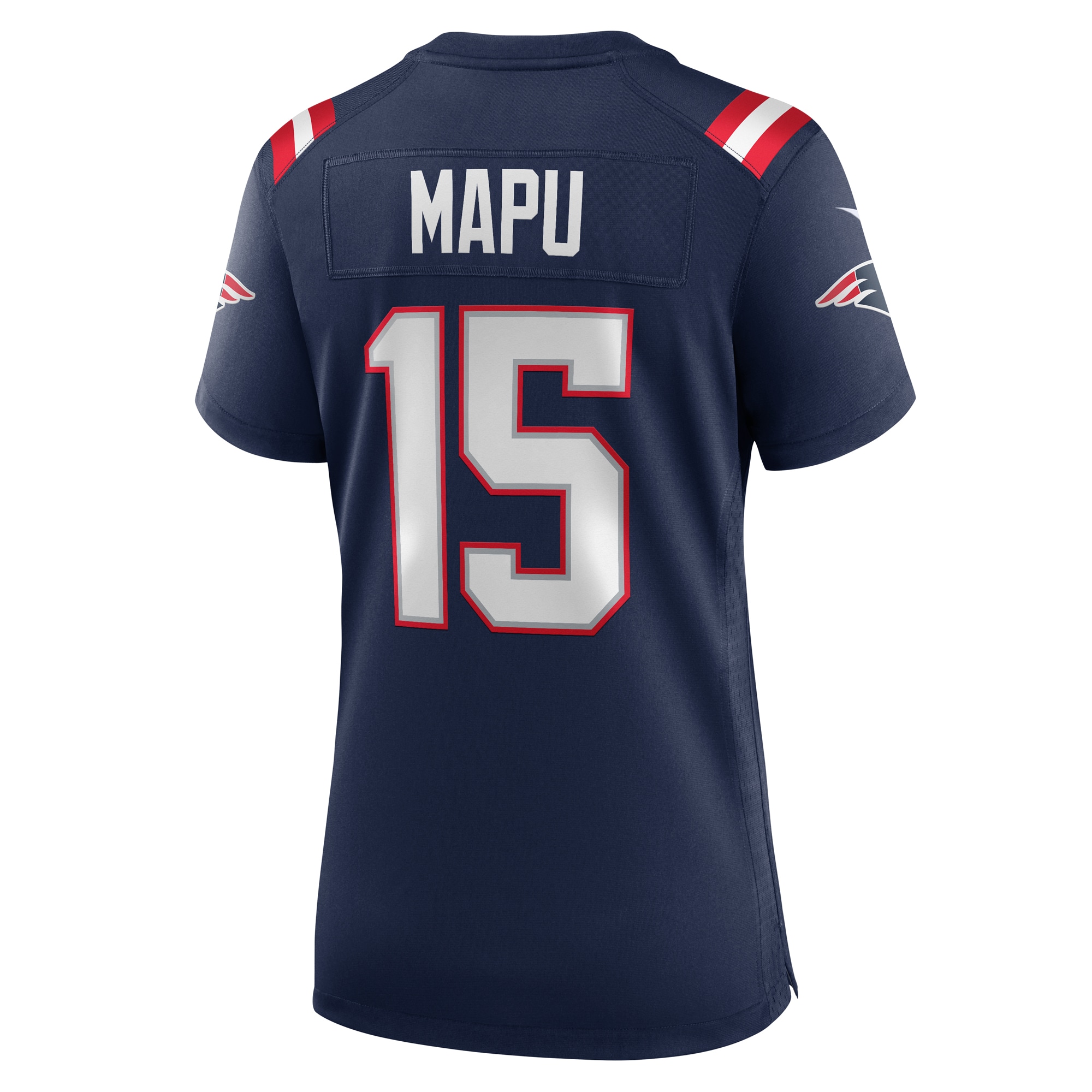 New England Patriots Marte Mapu Navy Game NFL Jersey Women's