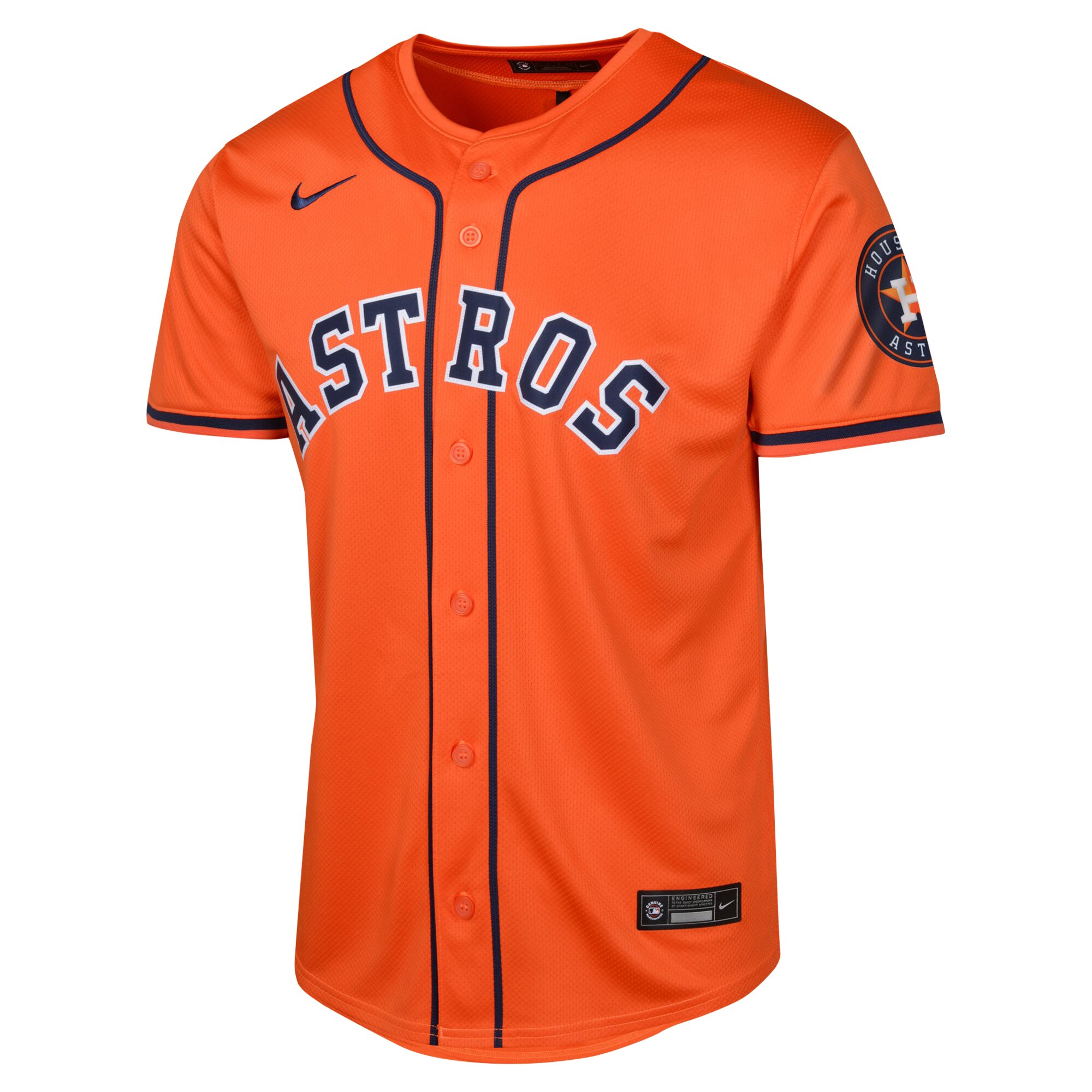 Houston Astros Orange Alternate Limited MLB Jersey Youth